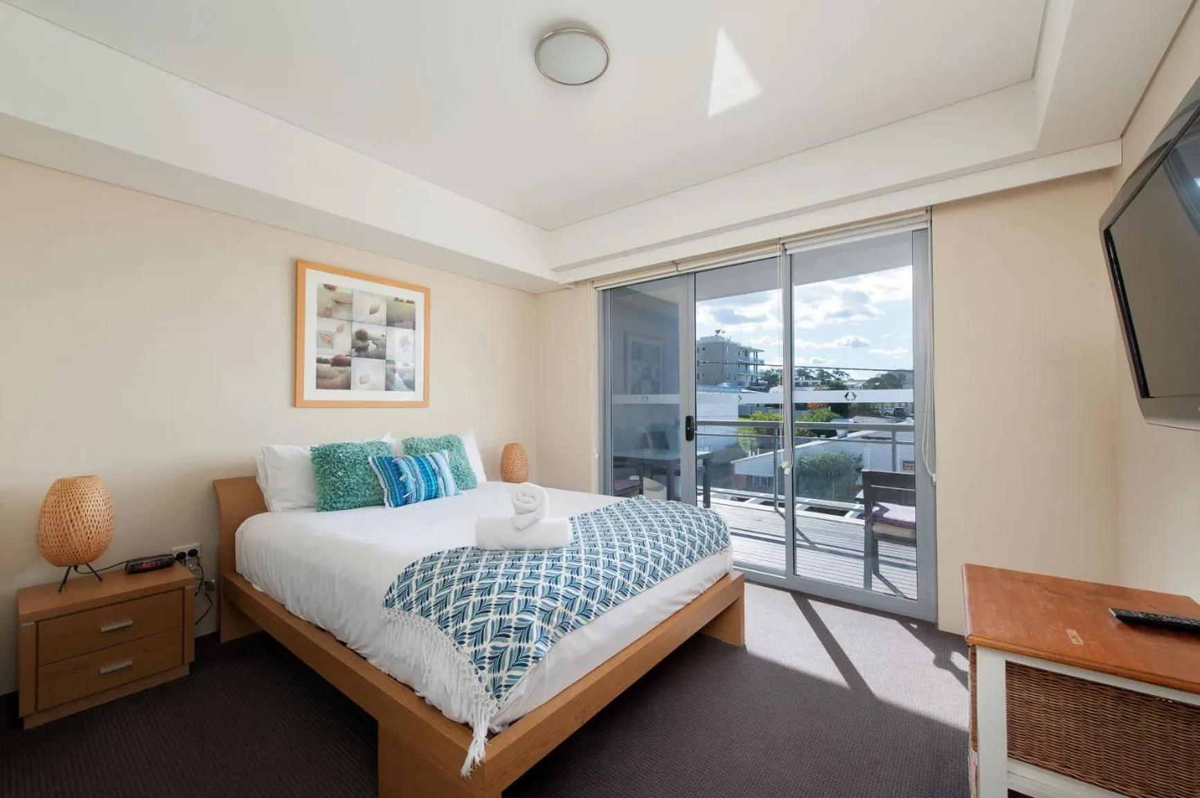 Bed in Cote D'Azur Resort