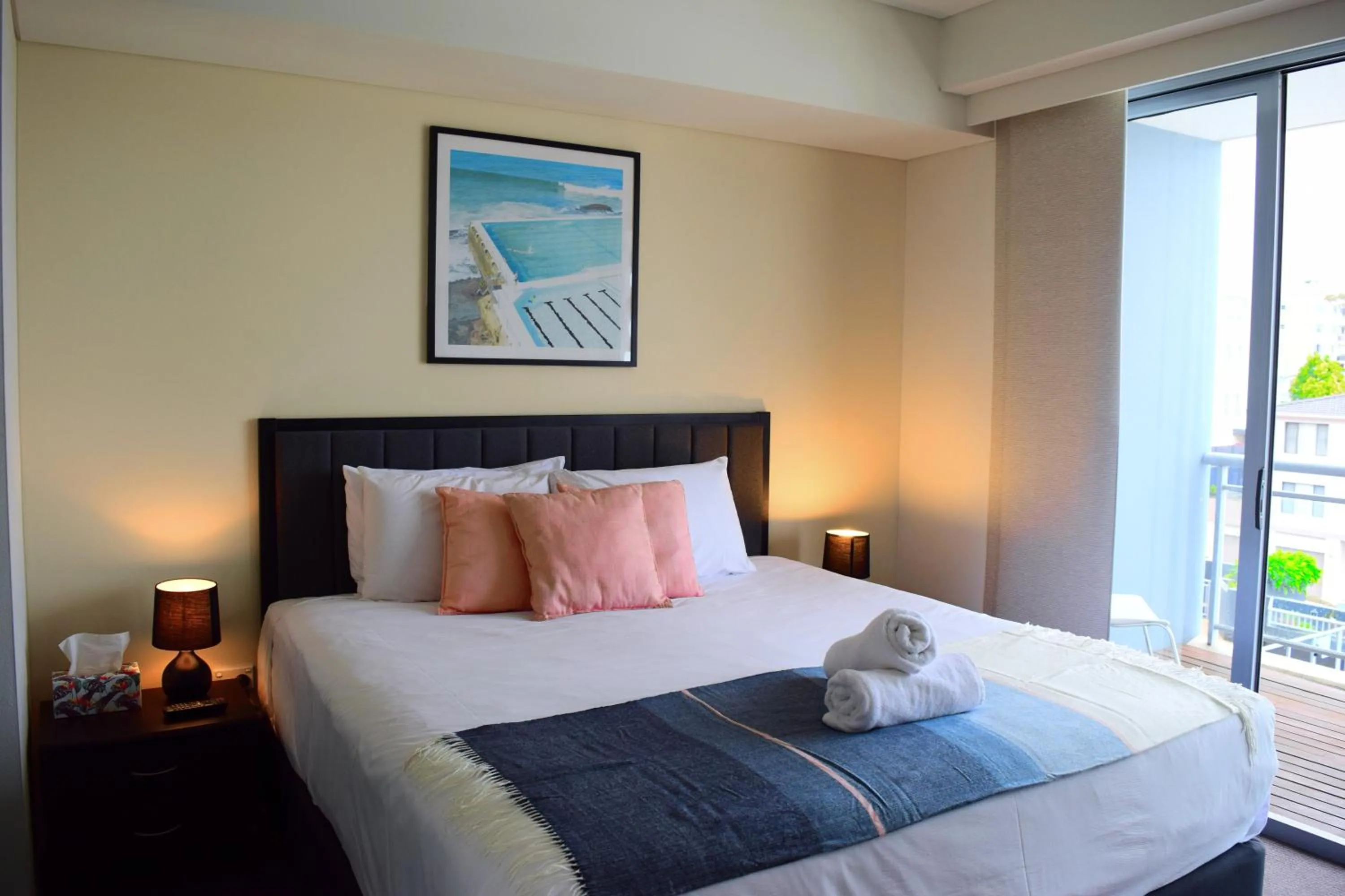 Bed in Cote D'Azur Resort