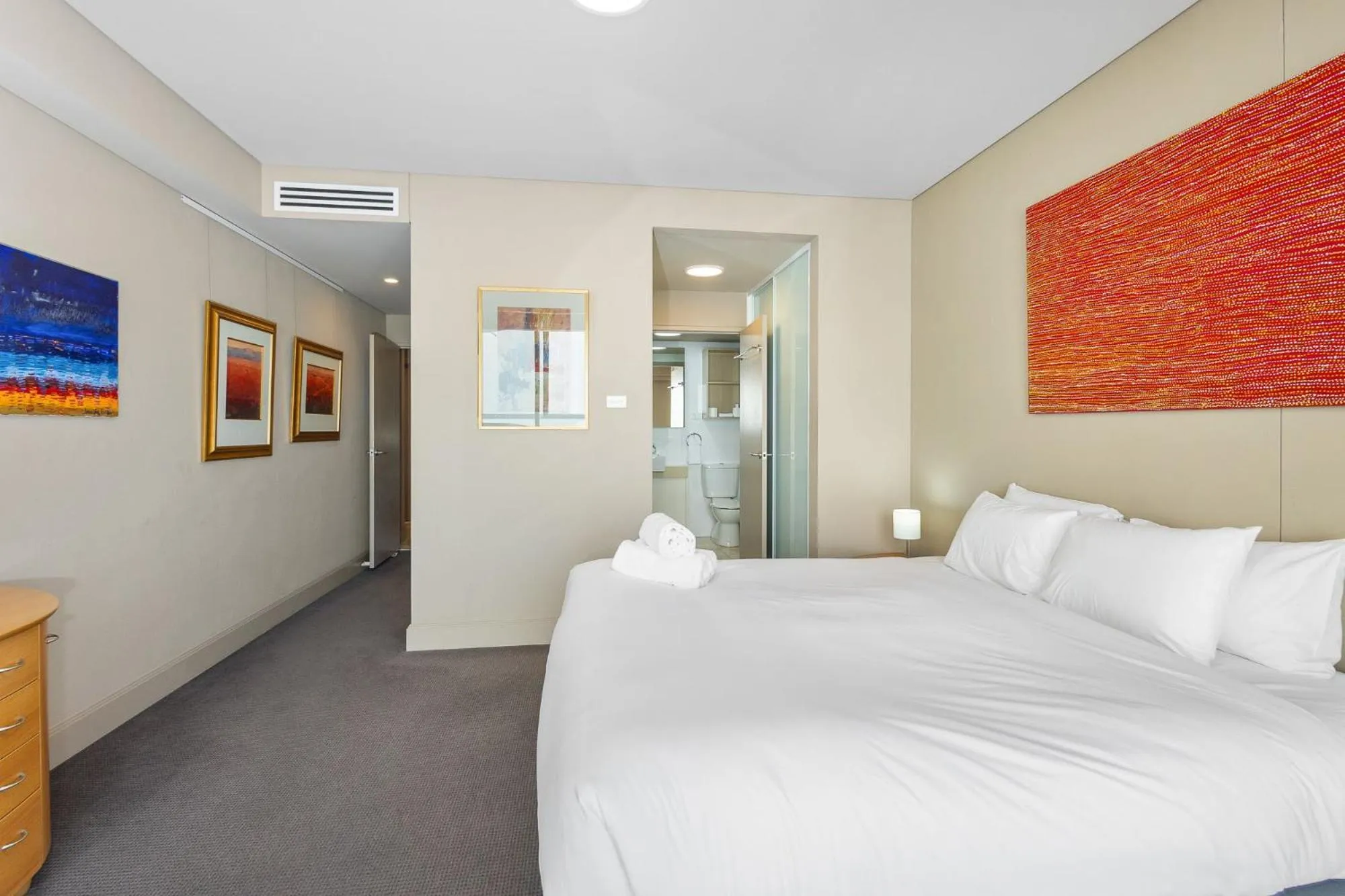 Bed in Cote D'Azur Resort