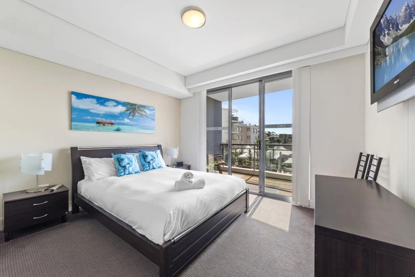 Bed in Cote D'Azur Resort