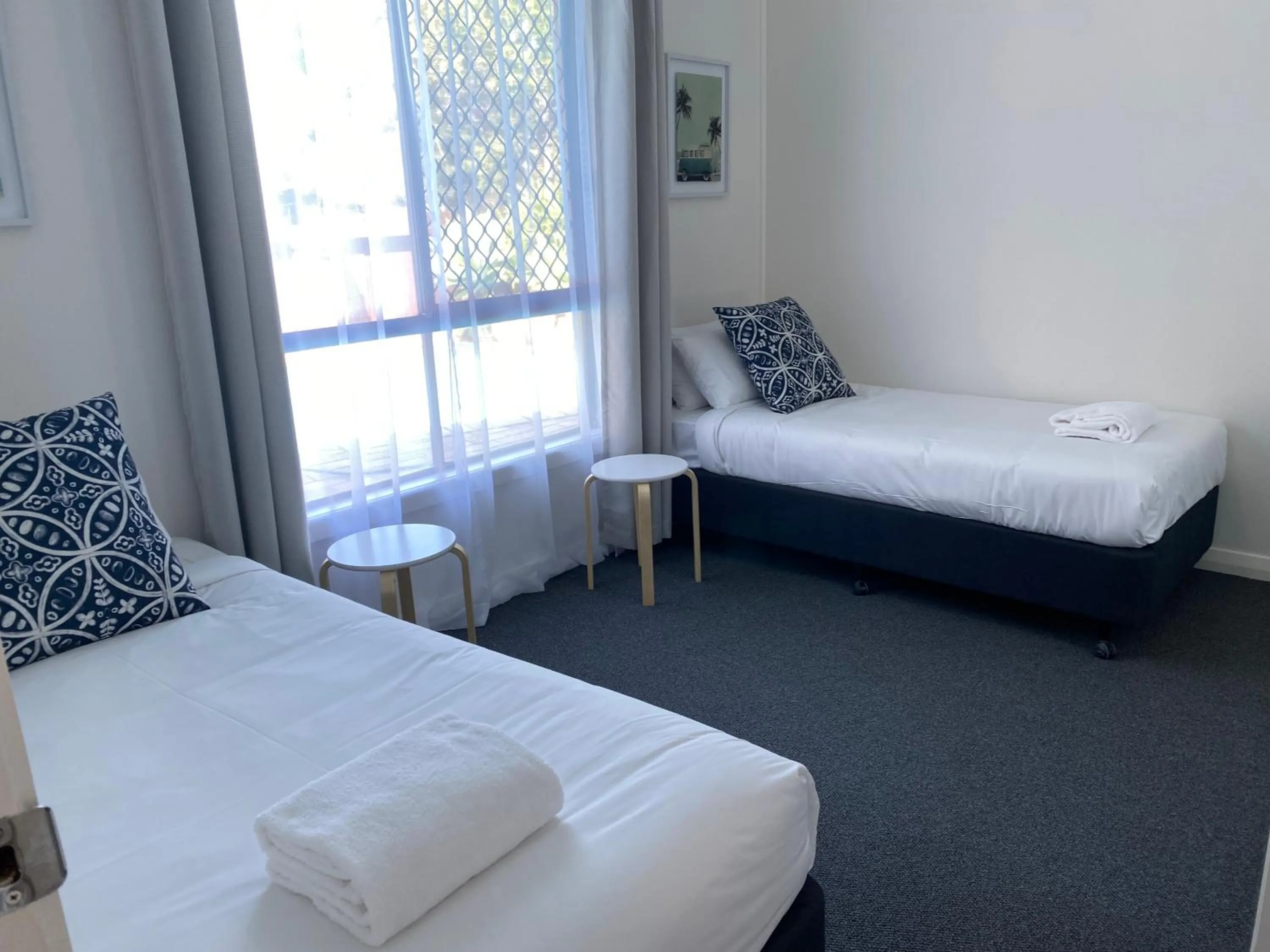 Bedroom, Bed in Ocean Park Motel & Holiday Apartments