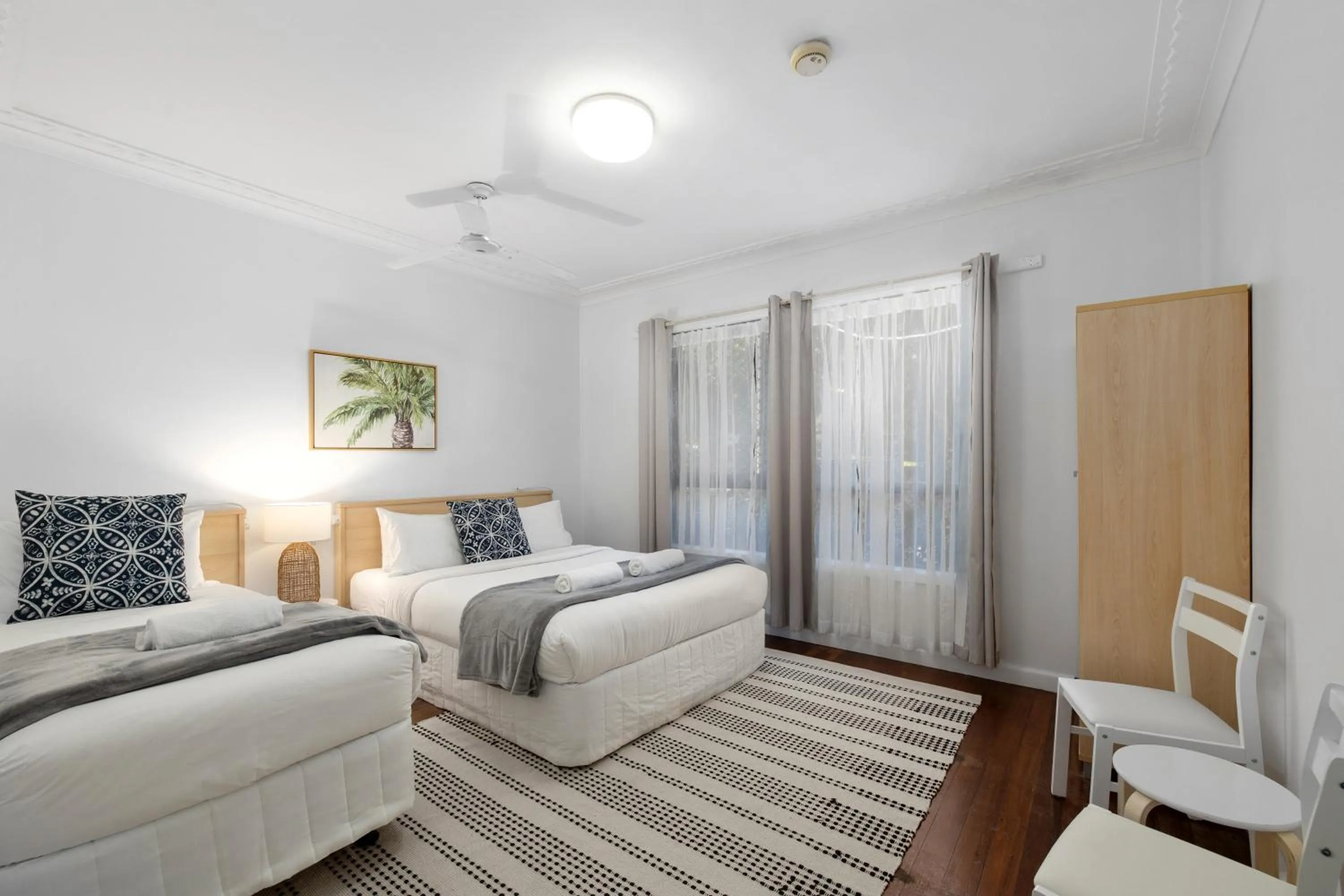 Bed in Ocean Park Motel & Holiday Apartments