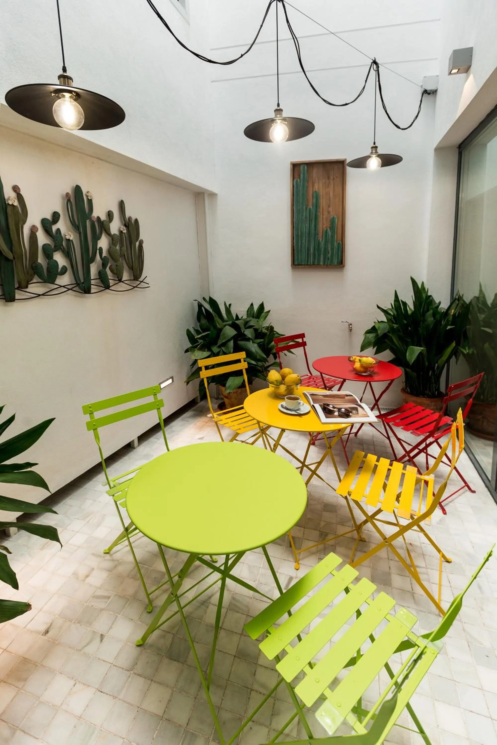 Patio in Hostel Nüt