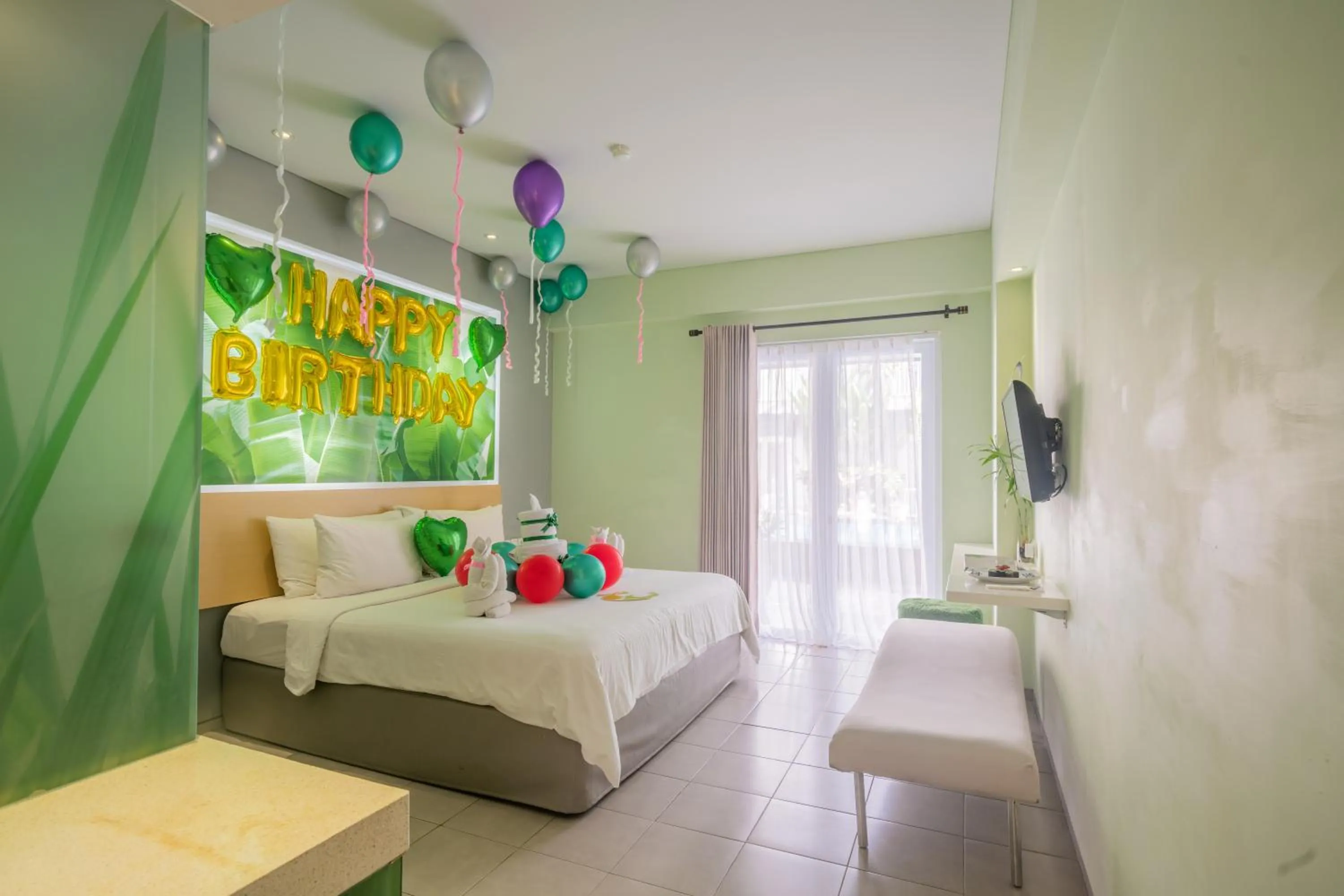 Bed in EDEN Hotel Kuta Bali