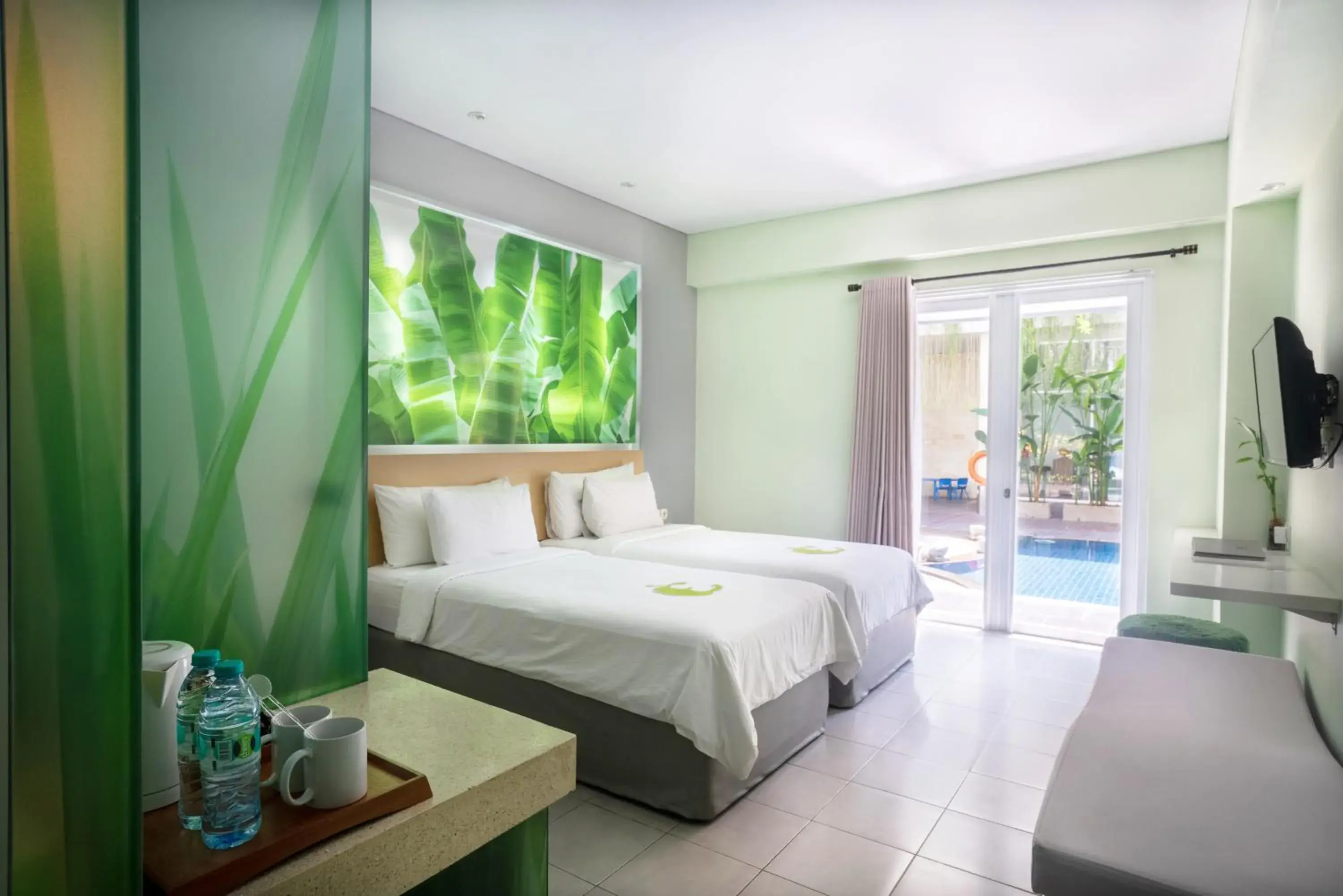 EDEN Double or Twin Room with Pool Access in EDEN Hotel Kuta Bali EDEN Double or Twin Room with Pool Access in EDEN Hotel Kuta Bali