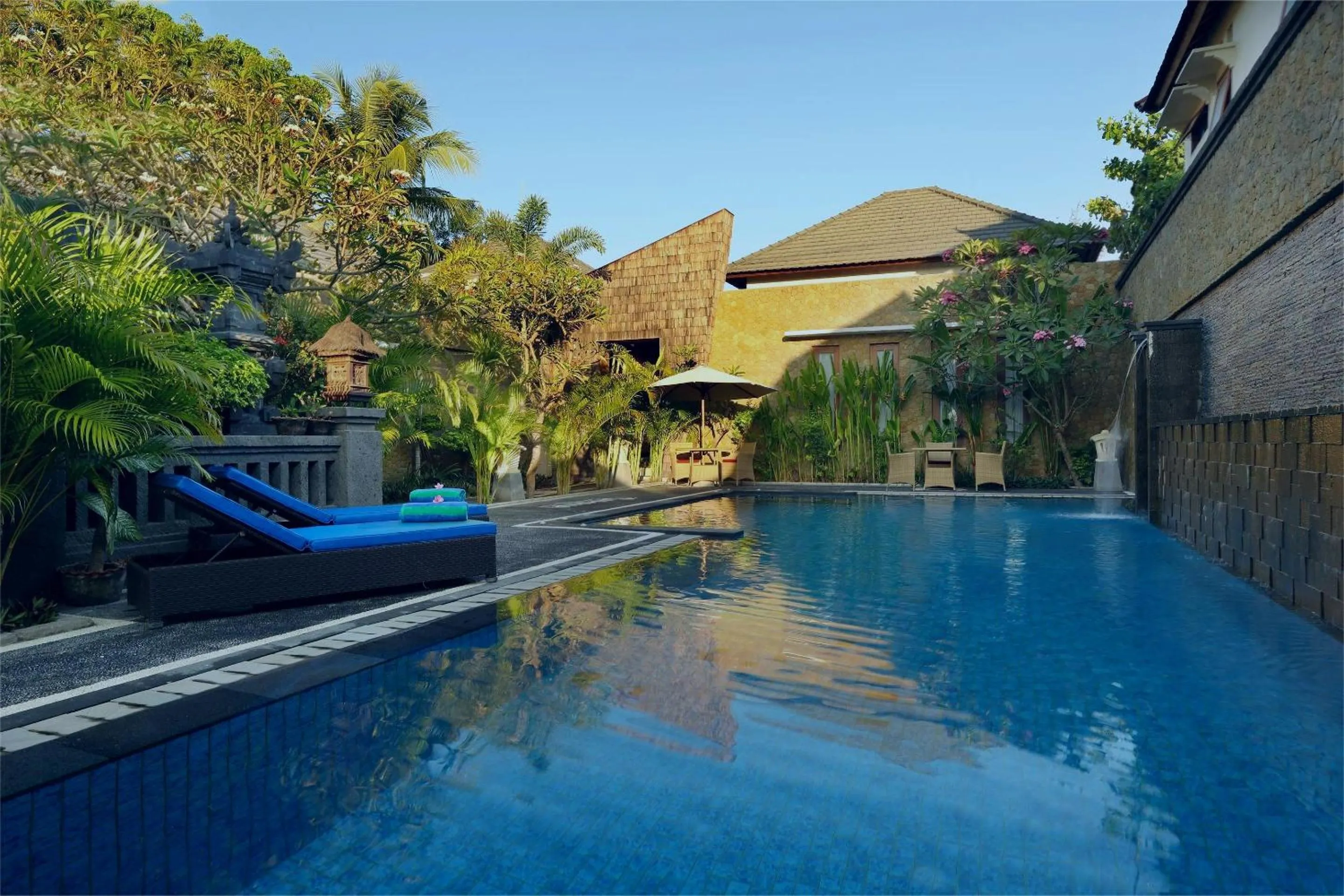 Swimming pool in Vamana Resort - CHSE Certified