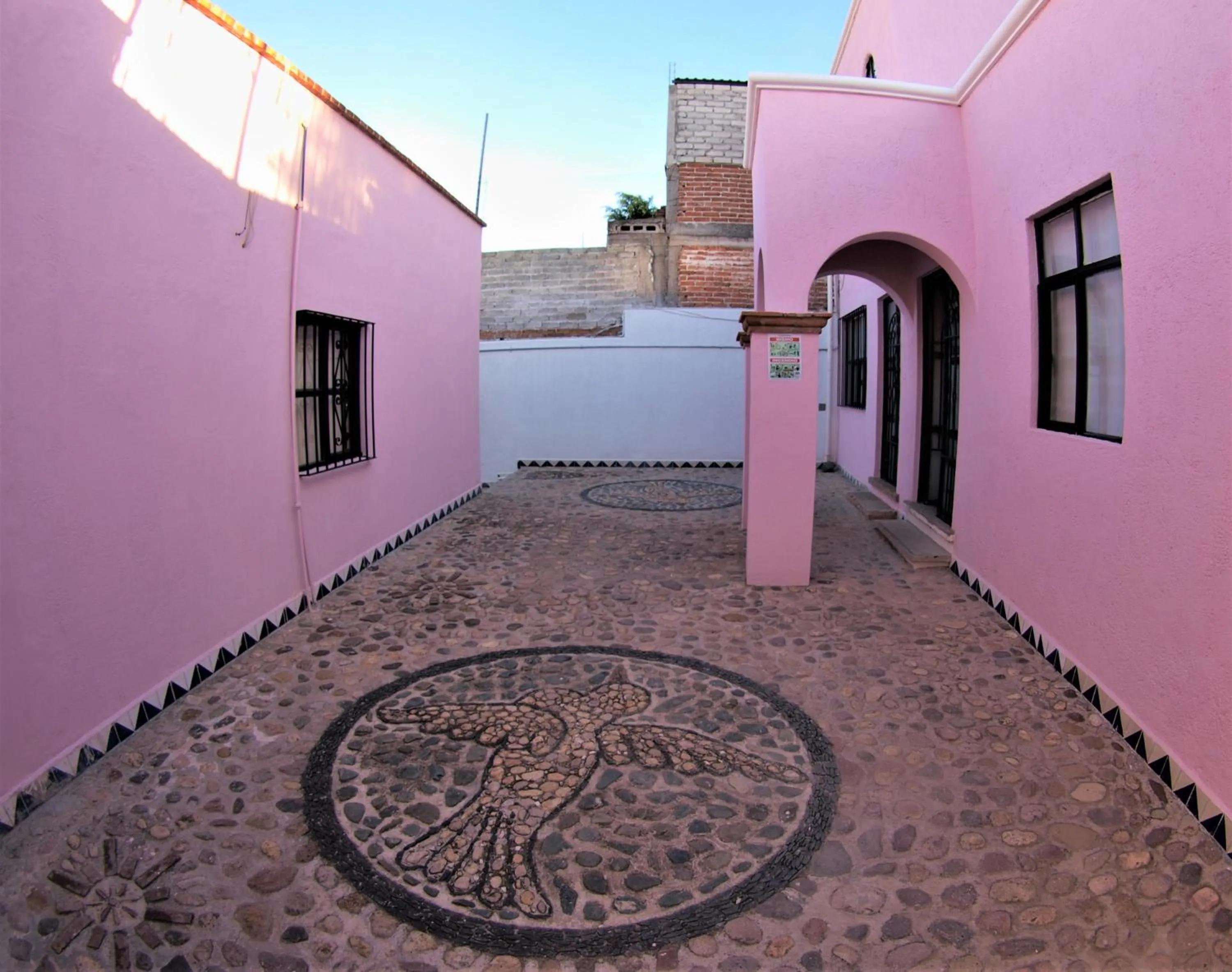 Inner courtyard view in Casa Malva Sweet Stay