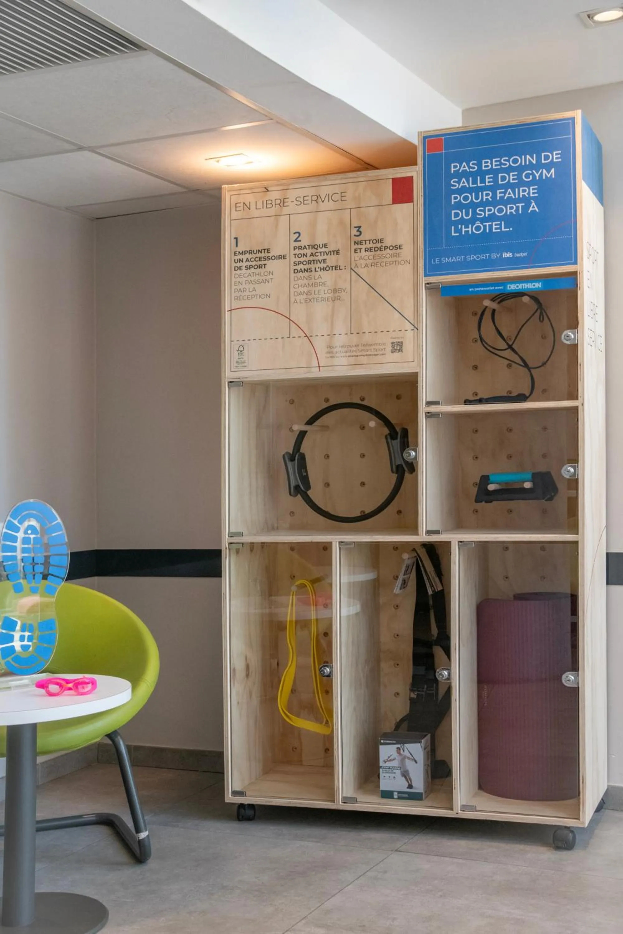 Fitness centre/facilities in ibis budget Nice Californie Lenval