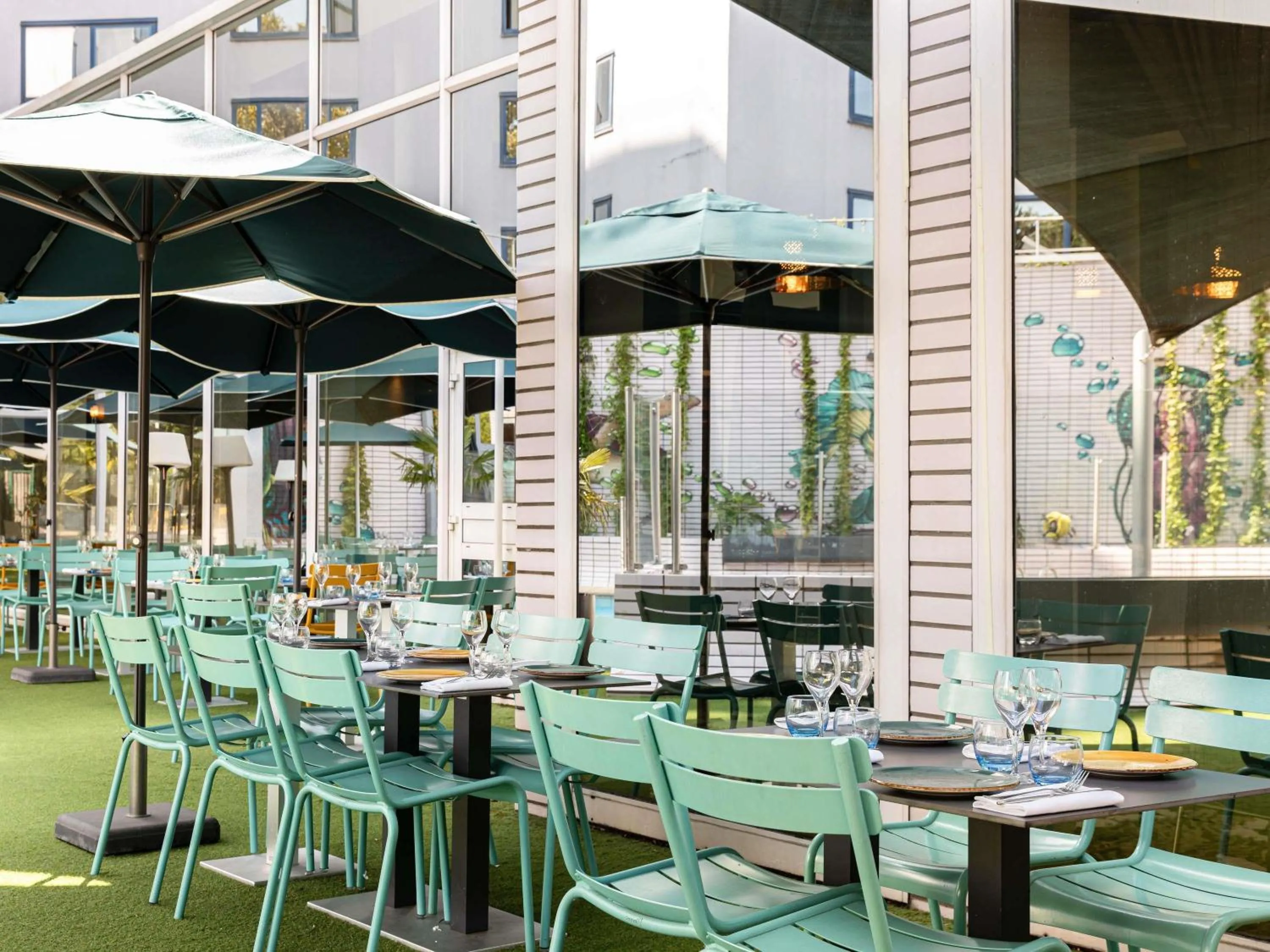 Property building in ibis Lyon Gerland Musée des Confluences