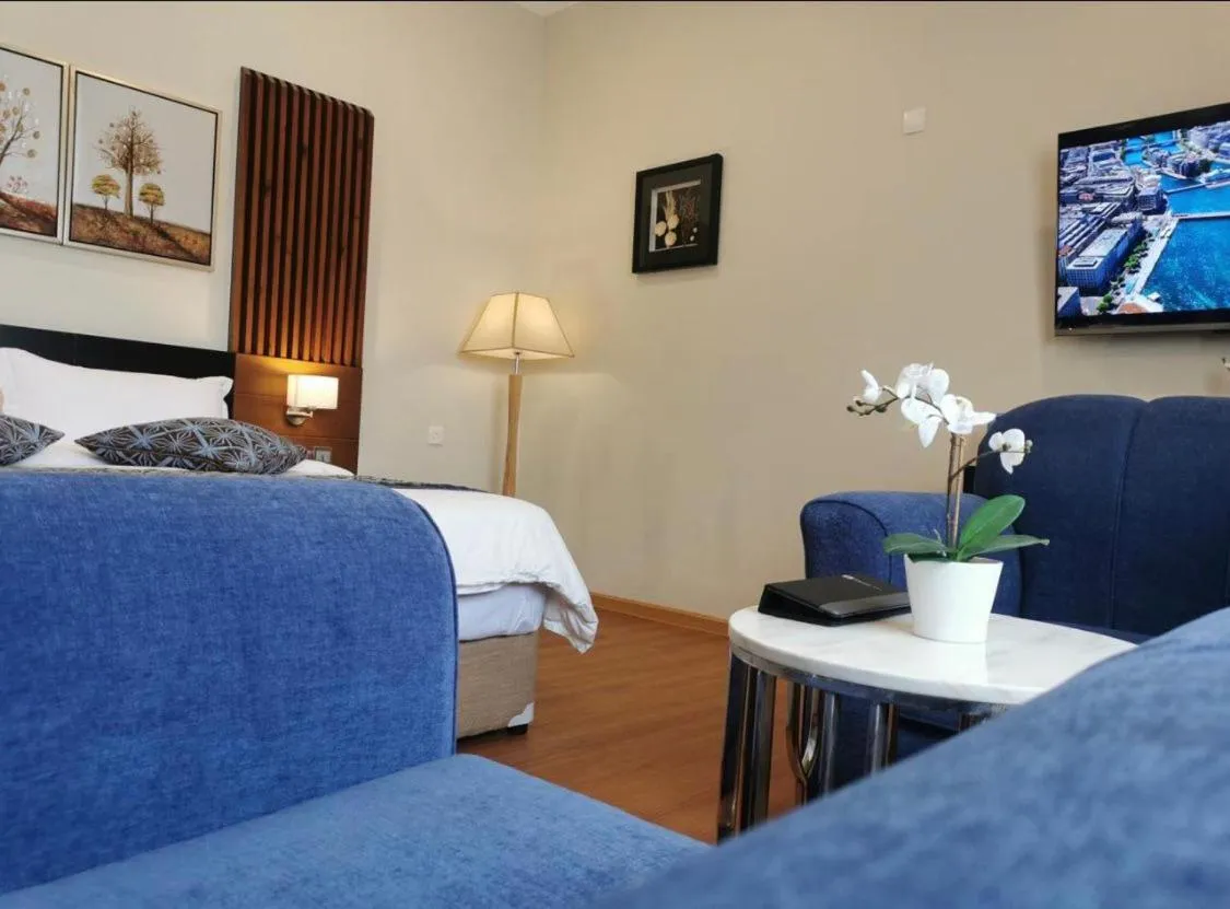 Bed in Tripper Inn Dammam