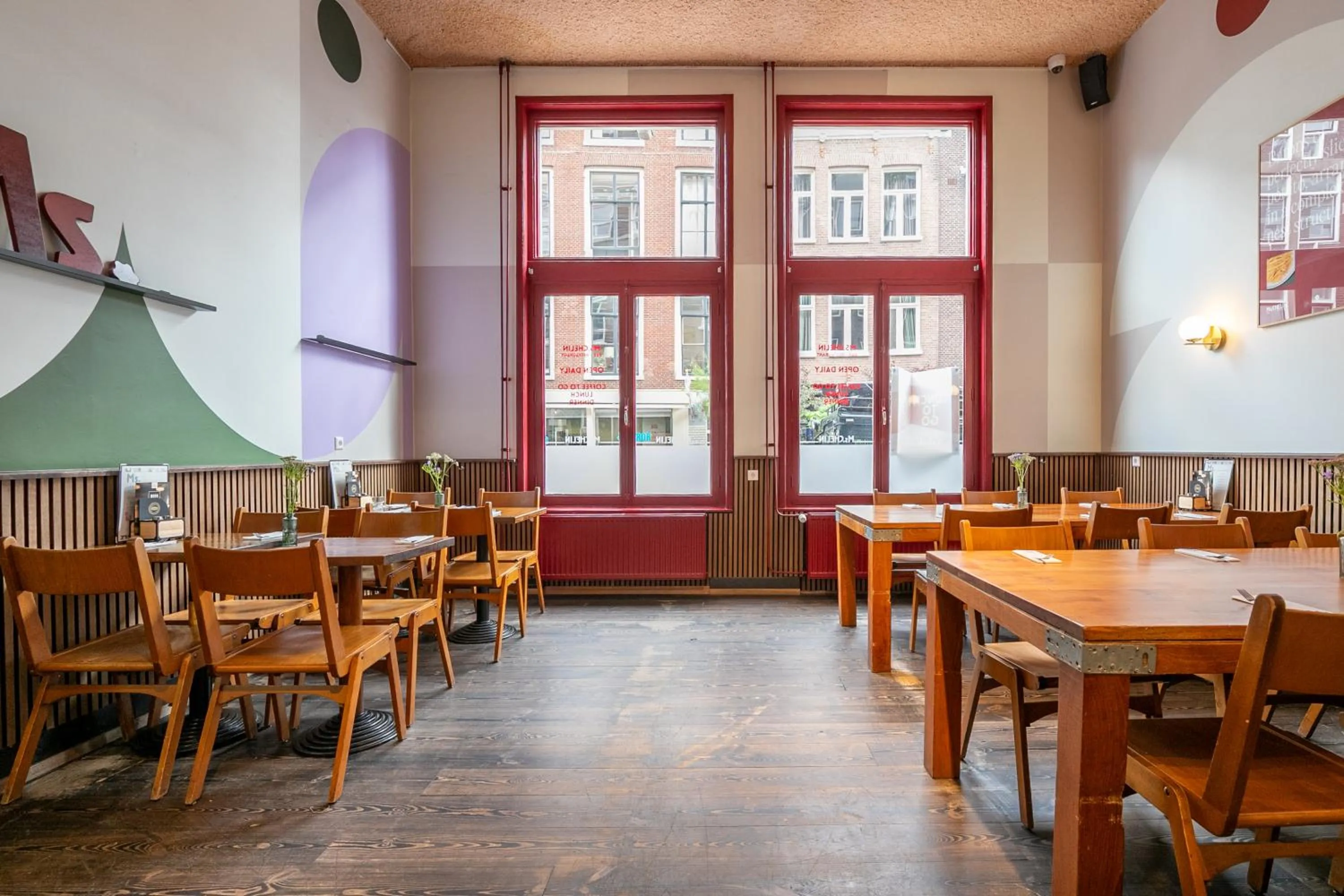 Restaurant/places to eat in Hans Brinker Hostel Amsterdam
