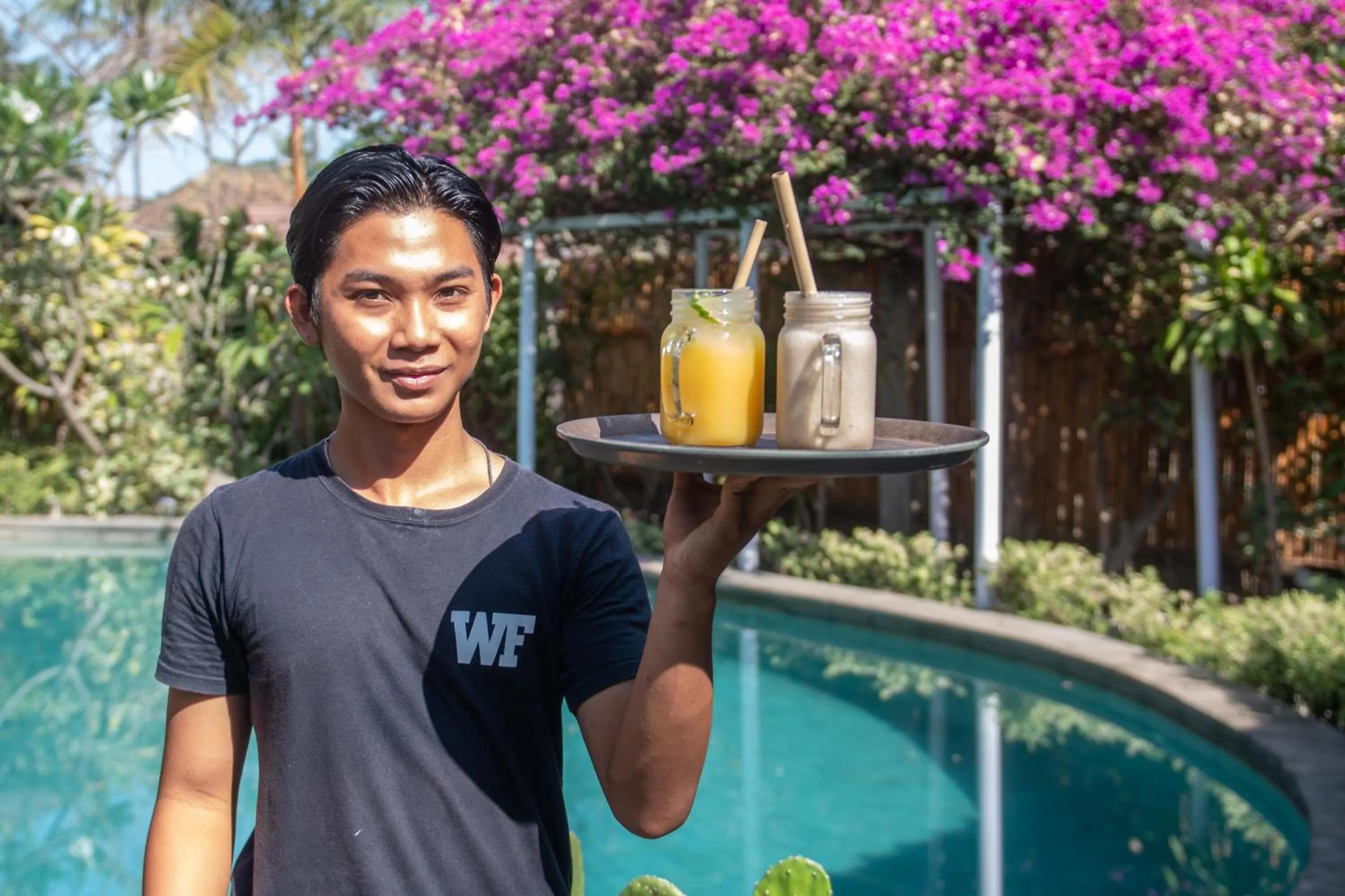 Restaurant/places to eat in Manta Dive Gili Air Resort