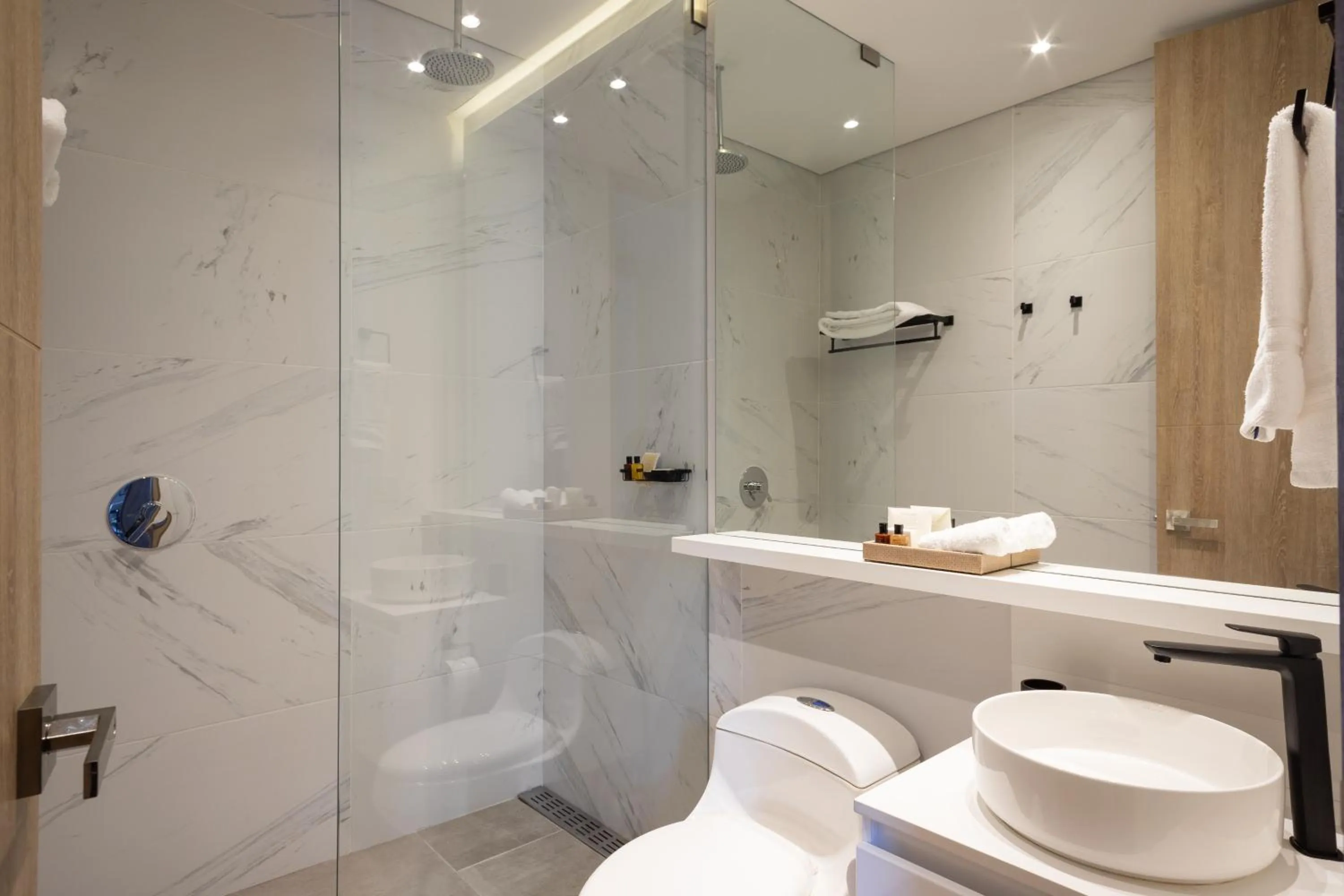 Shower in Cassa Luxury Homes