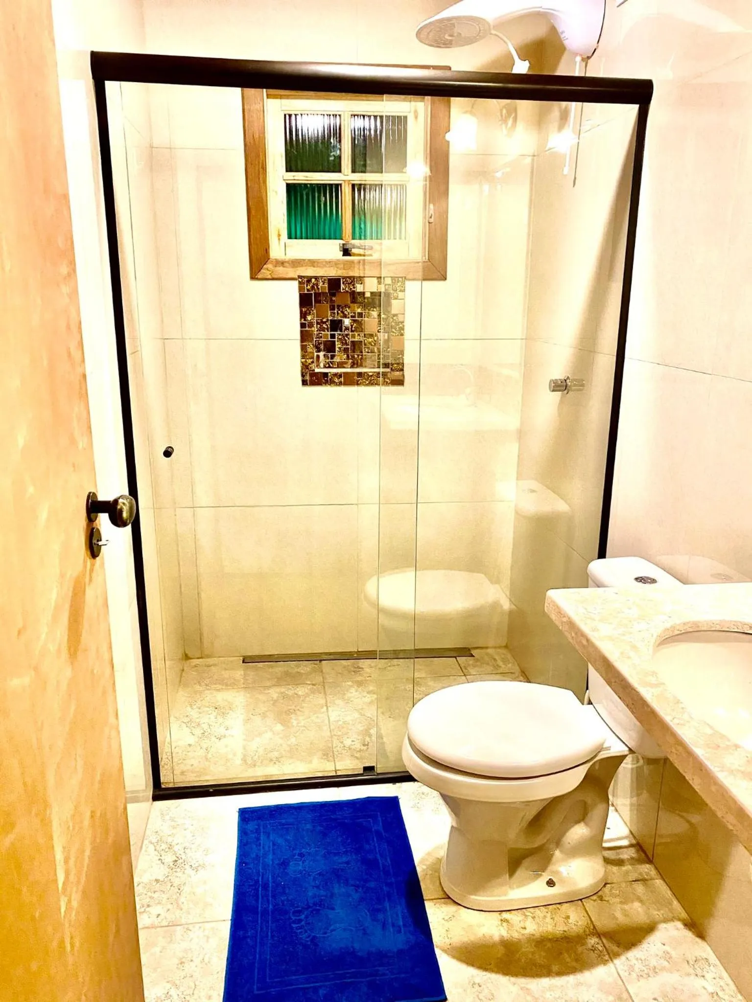 Toilet in Chalés Marinelli em São Roque