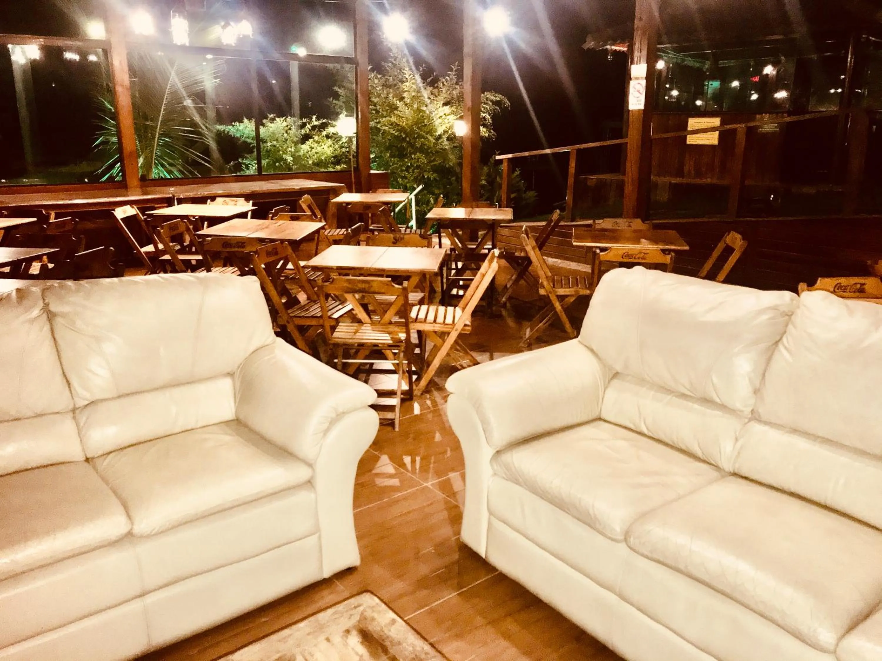 Living room in Chalés Marinelli em São Roque