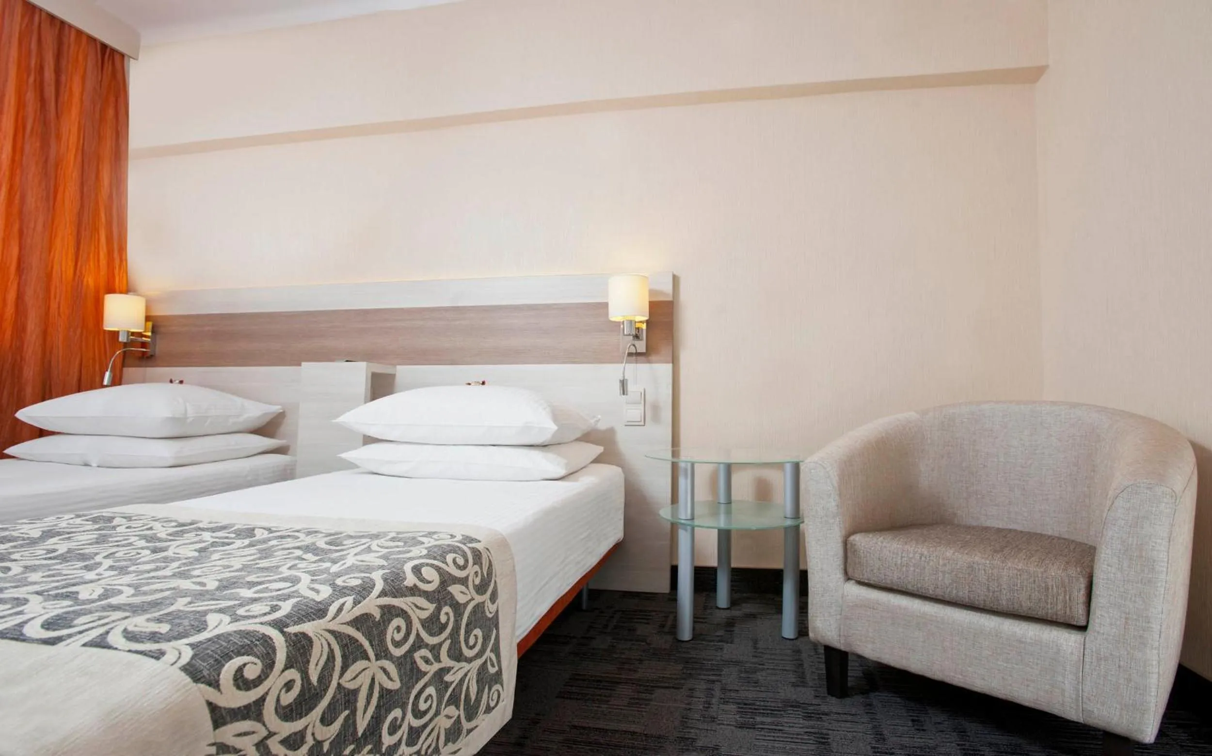 Seating area, Bed in Comfort by Trio