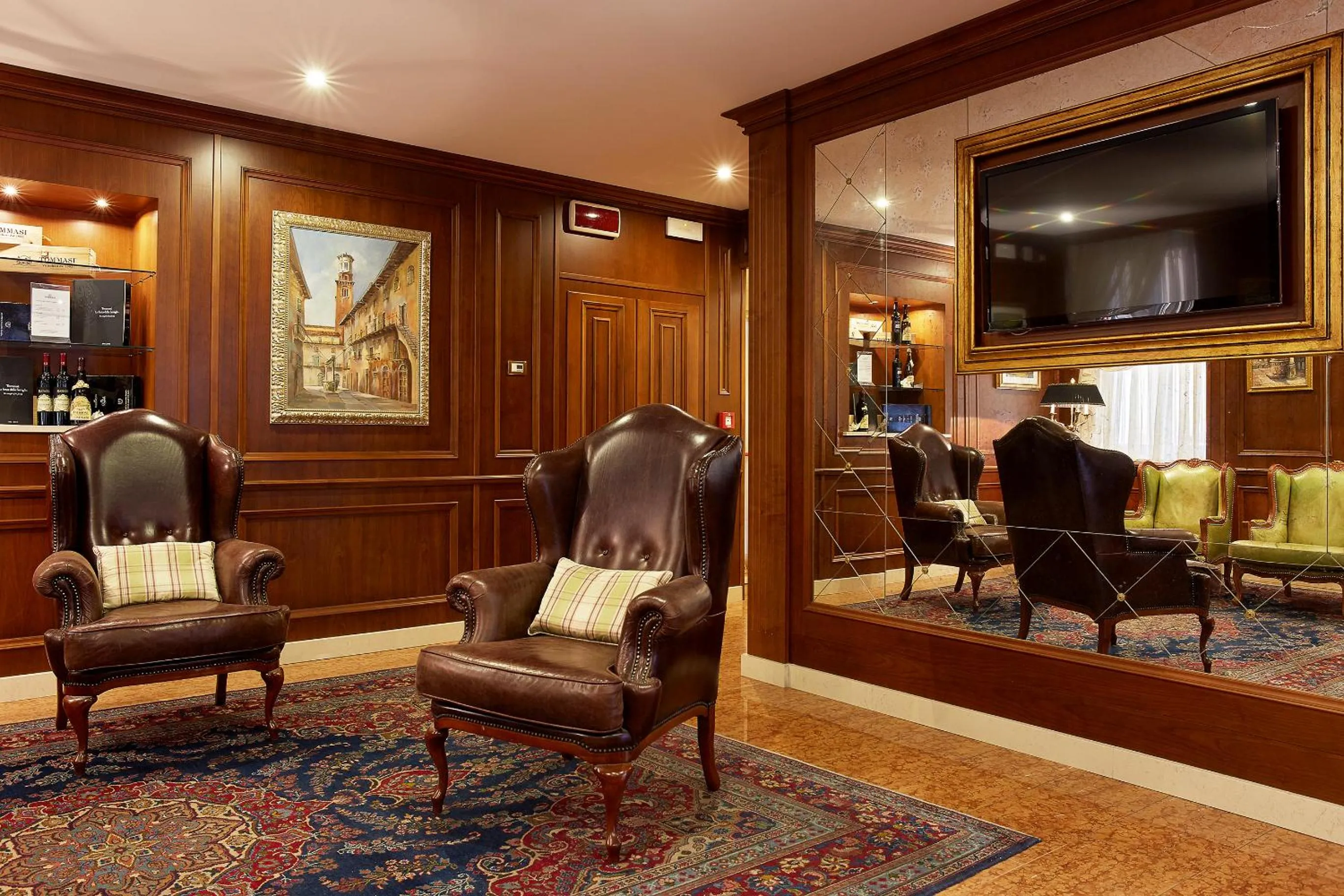 Lobby or reception in Albergo Mazzanti