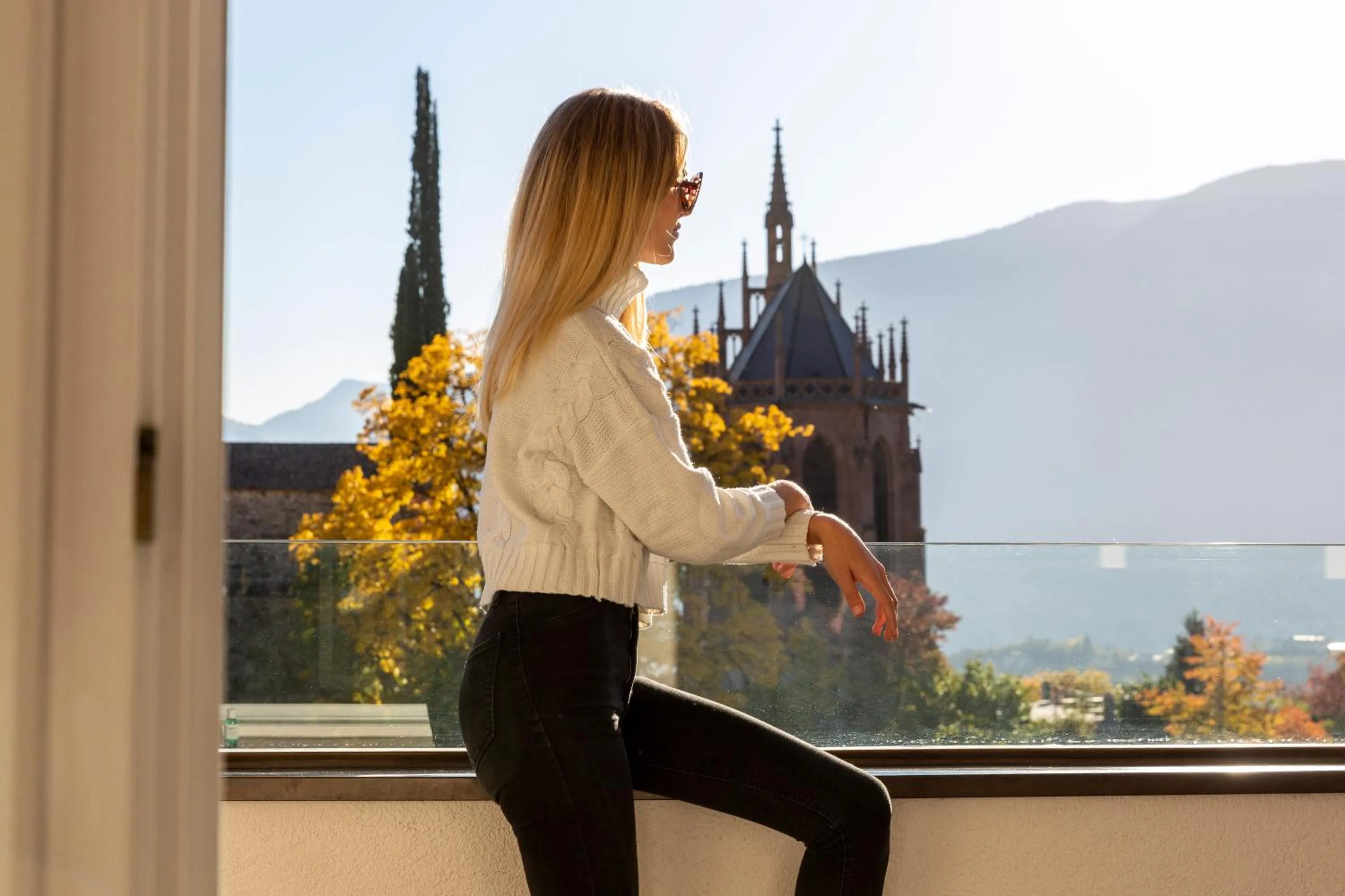 View (from property/room) in Hotel Schlosswirt