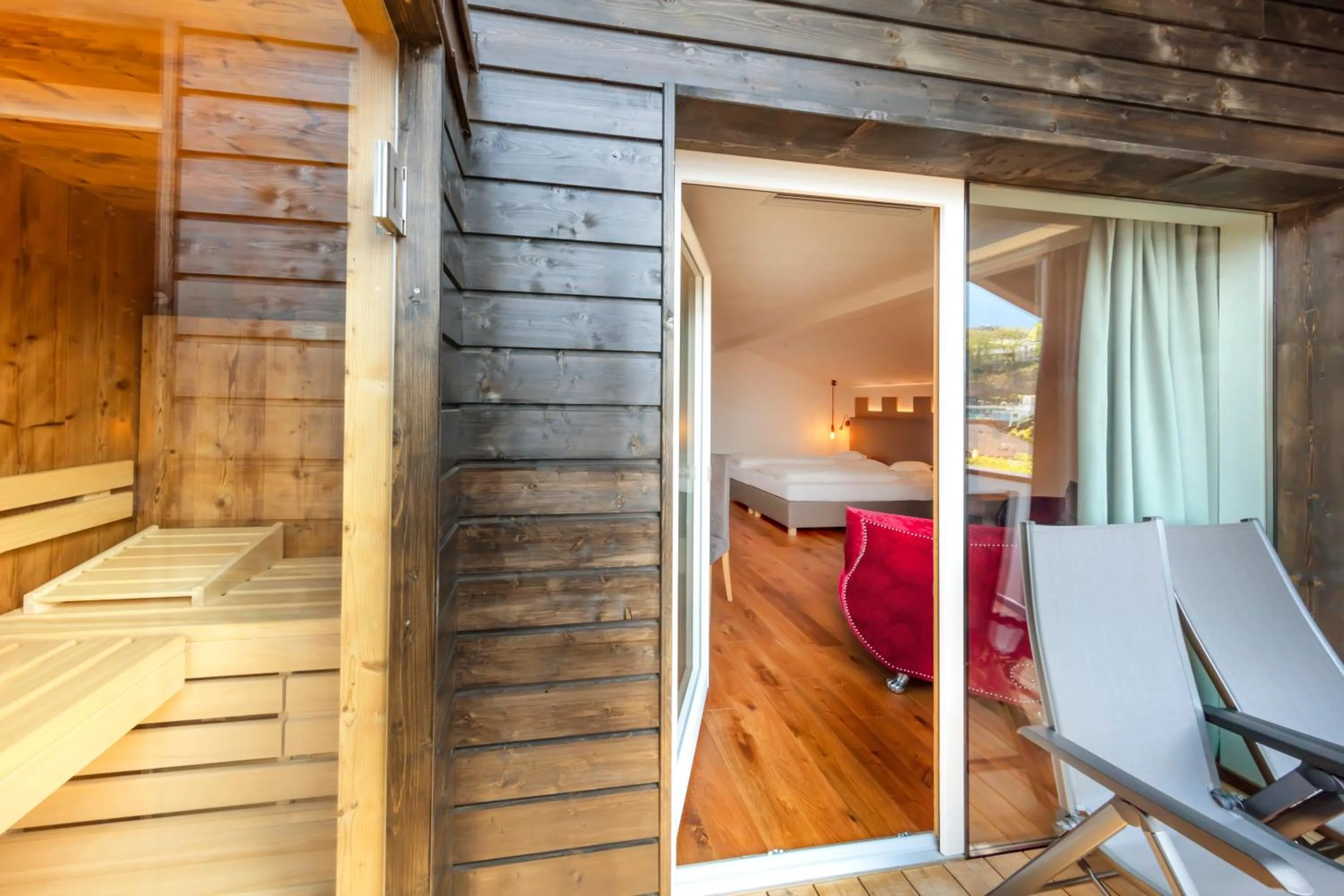 Sauna in Hotel Schlosswirt