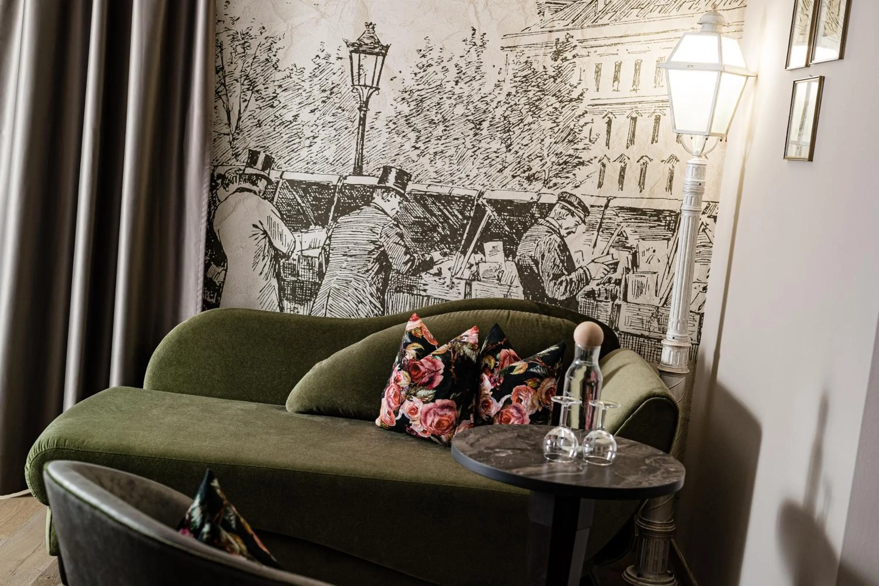 Decorative detail in Hotel Schlosswirt