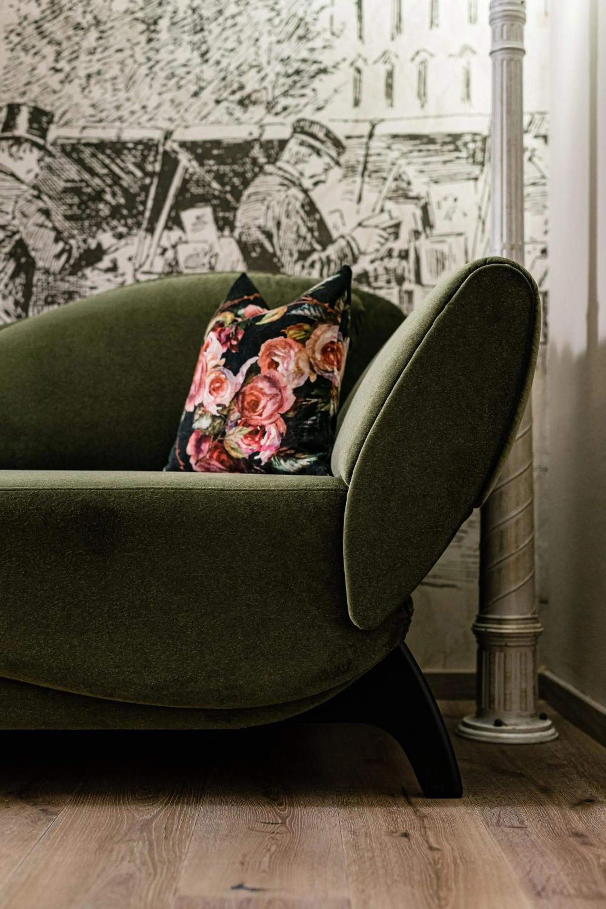 Decorative detail in Hotel Schlosswirt