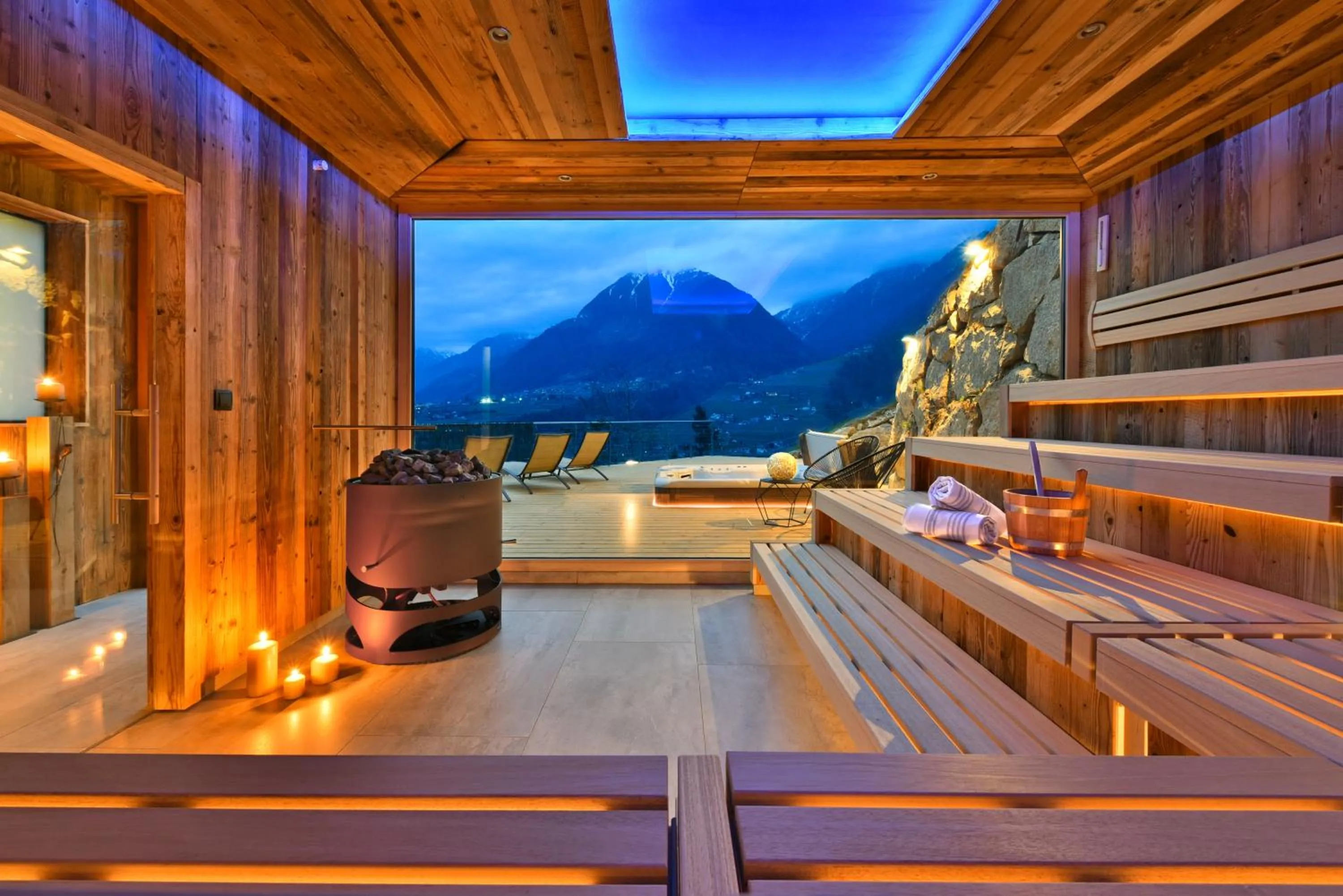 Sauna in Hotel Schlosswirt