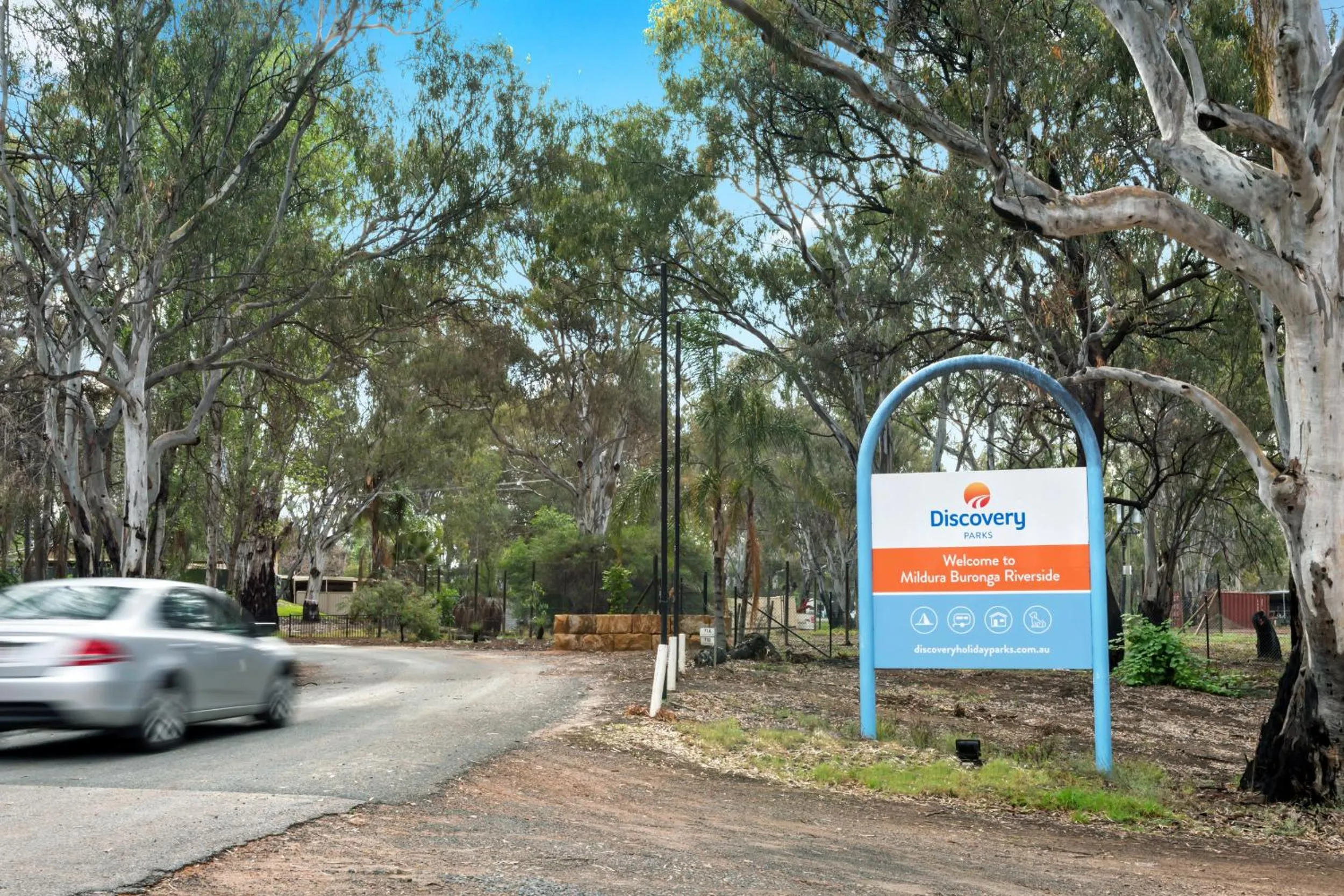 Facade/entrance in Discovery Parks - Mildura, Buronga Riverside