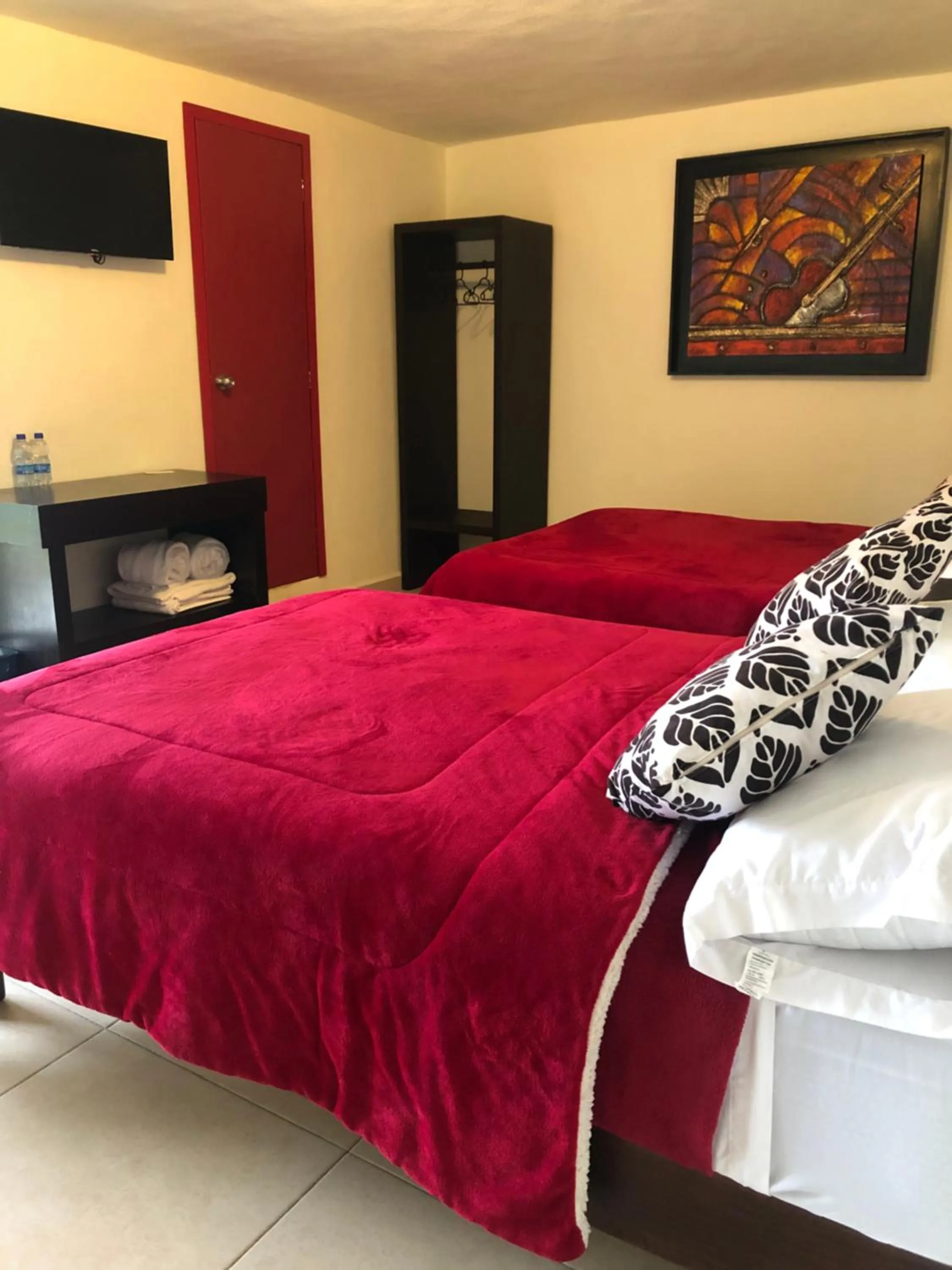 Bed in Hotel Sierra Linda