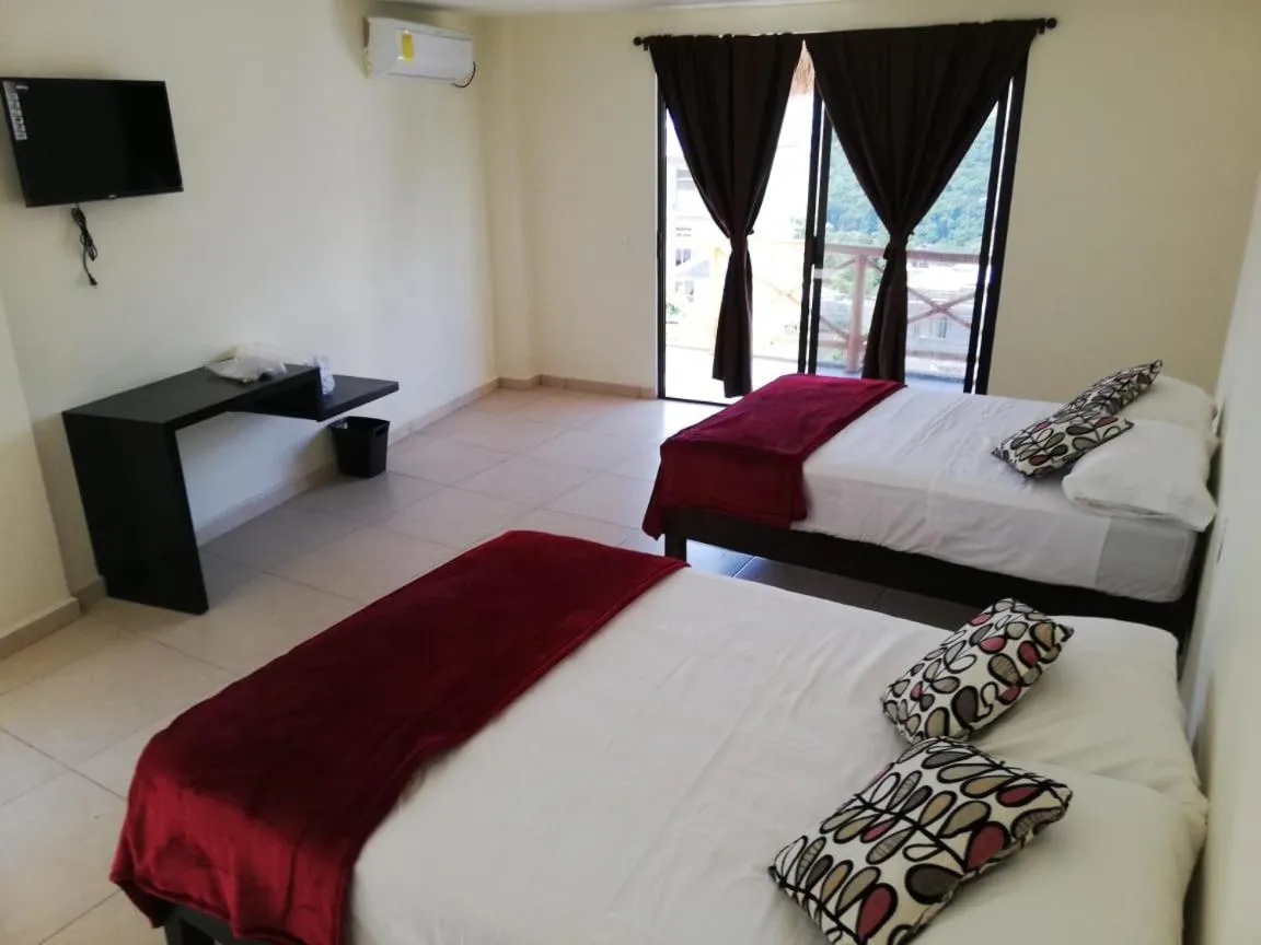 Bed in Hotel Sierra Linda