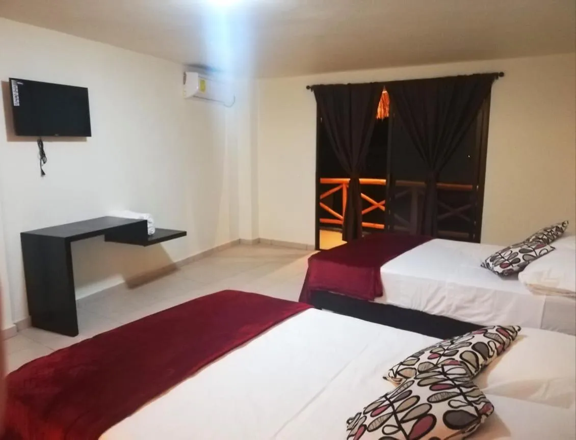 Bed in Hotel Sierra Linda