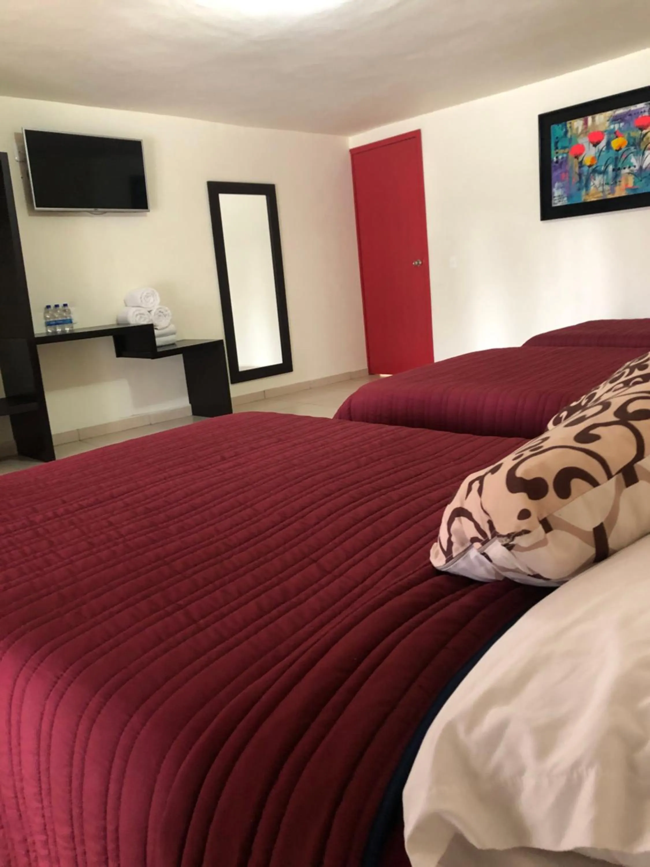 Bed in Hotel Sierra Linda