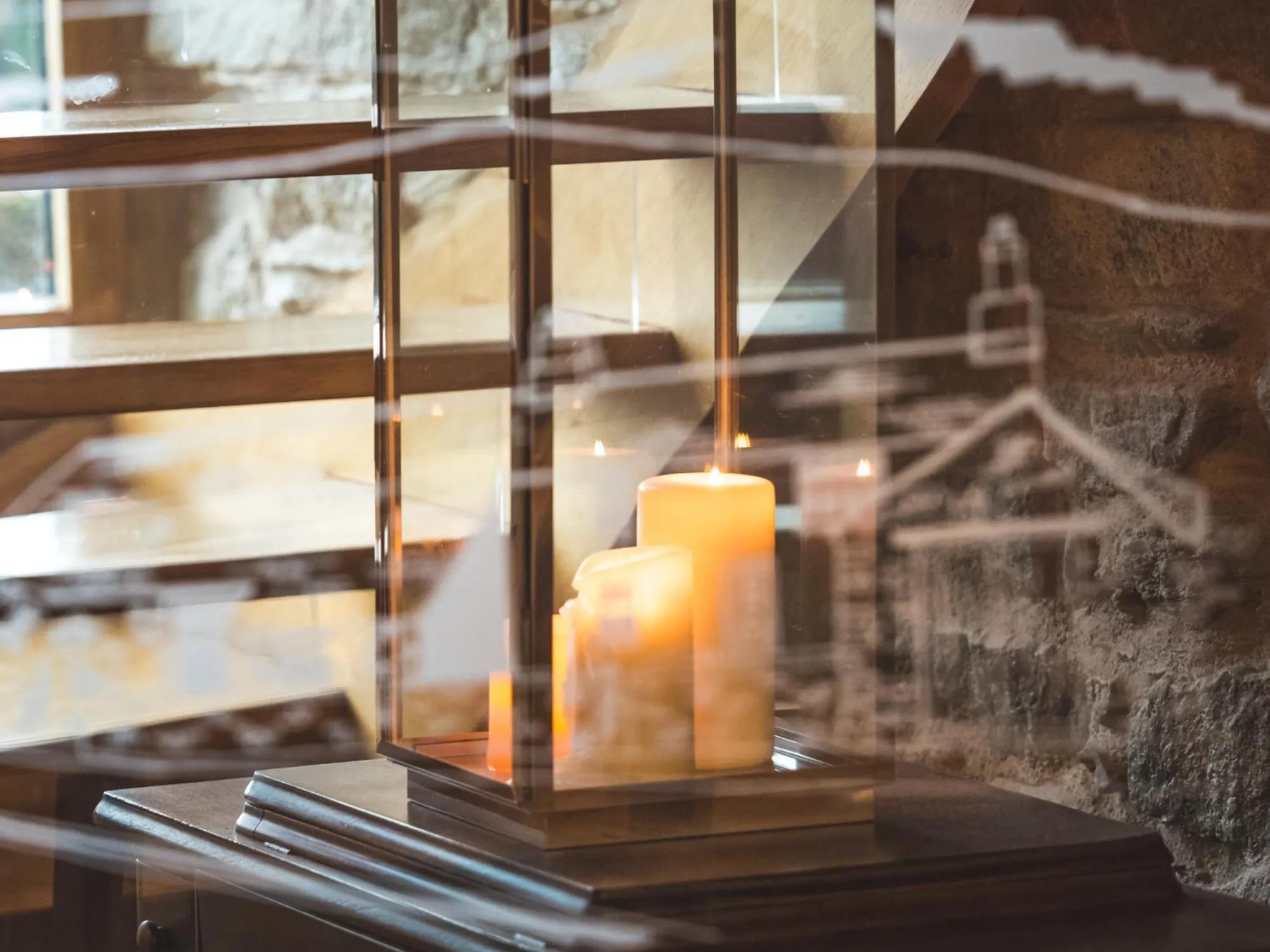 Decorative detail in The Wayside and Whisky Barn