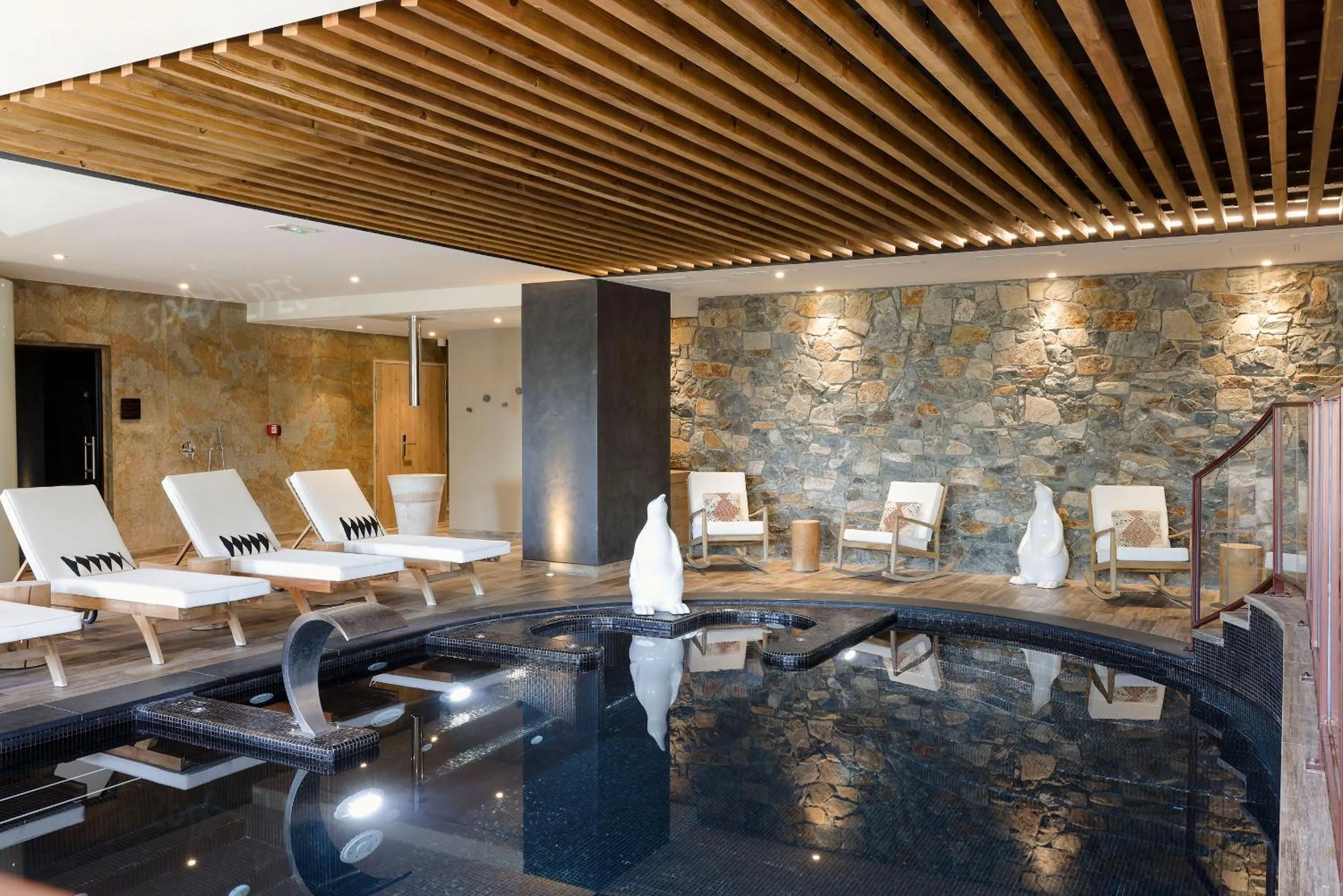 Spa and wellness centre/facilities in Grandes Rousses Hotel & Spa