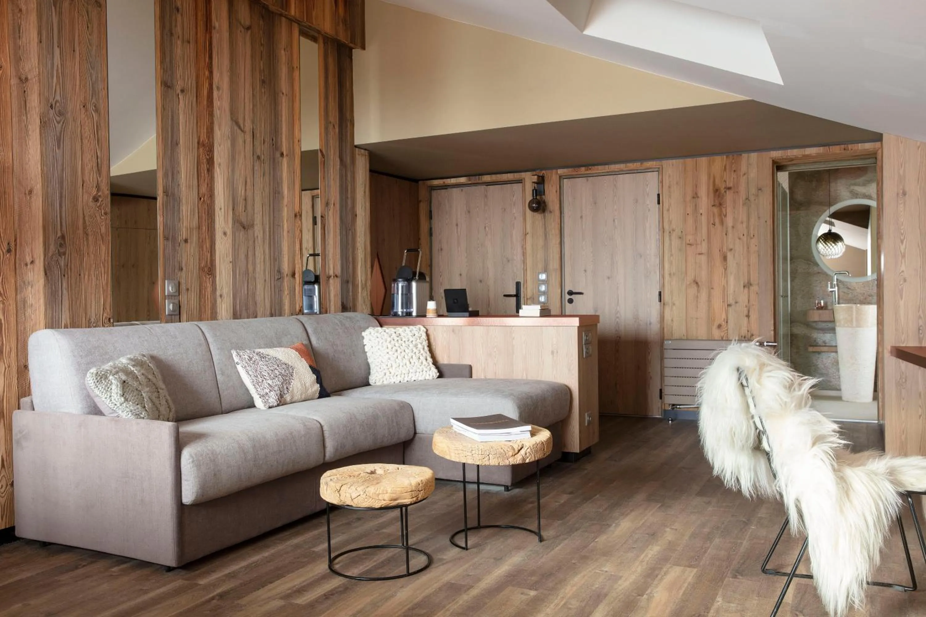 Living room in Grandes Rousses Hotel & Spa