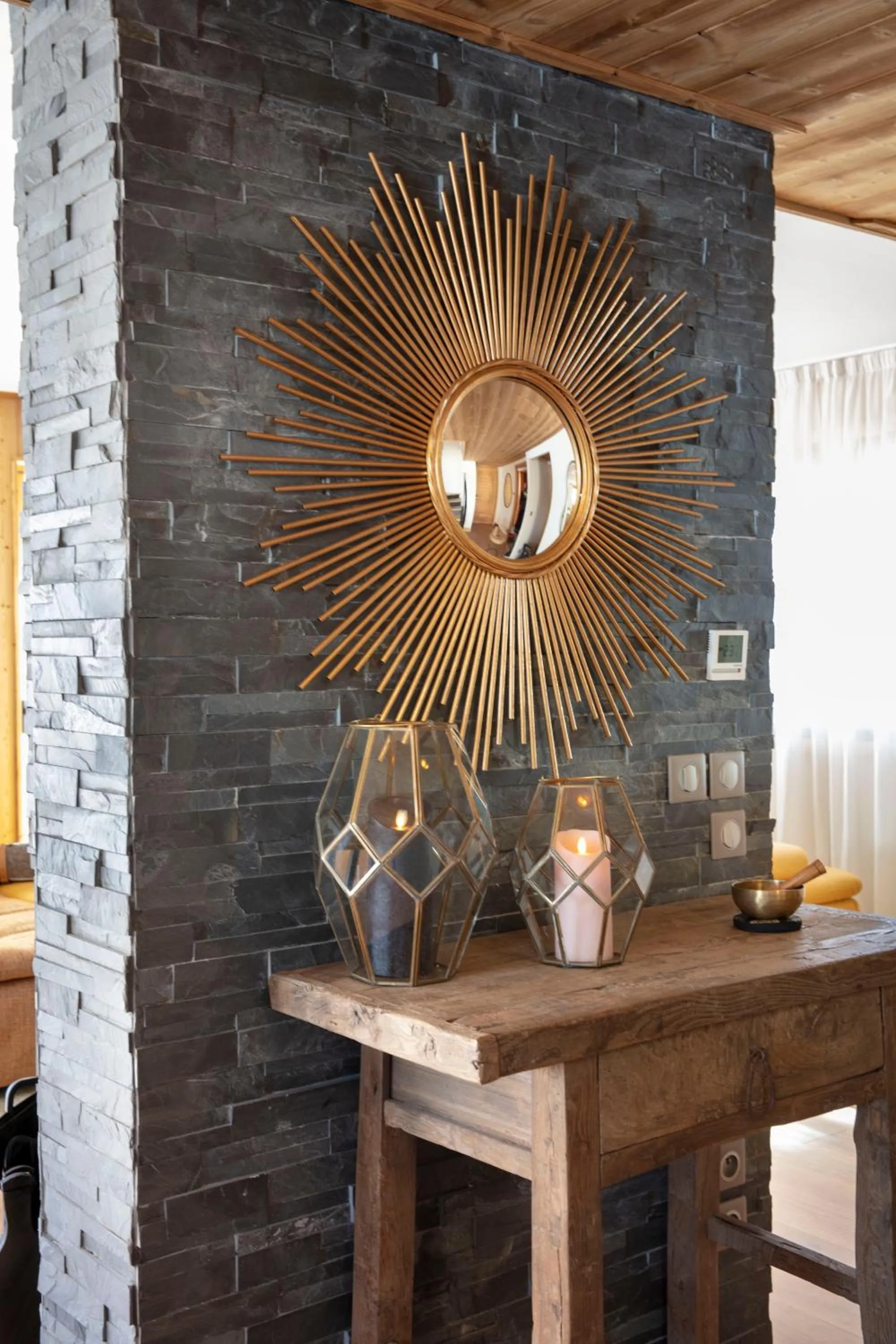 Decorative detail in Grandes Rousses Hotel & Spa