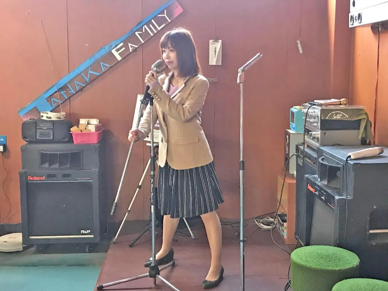 Communal lounge/ TV room in Clover House Sapporo