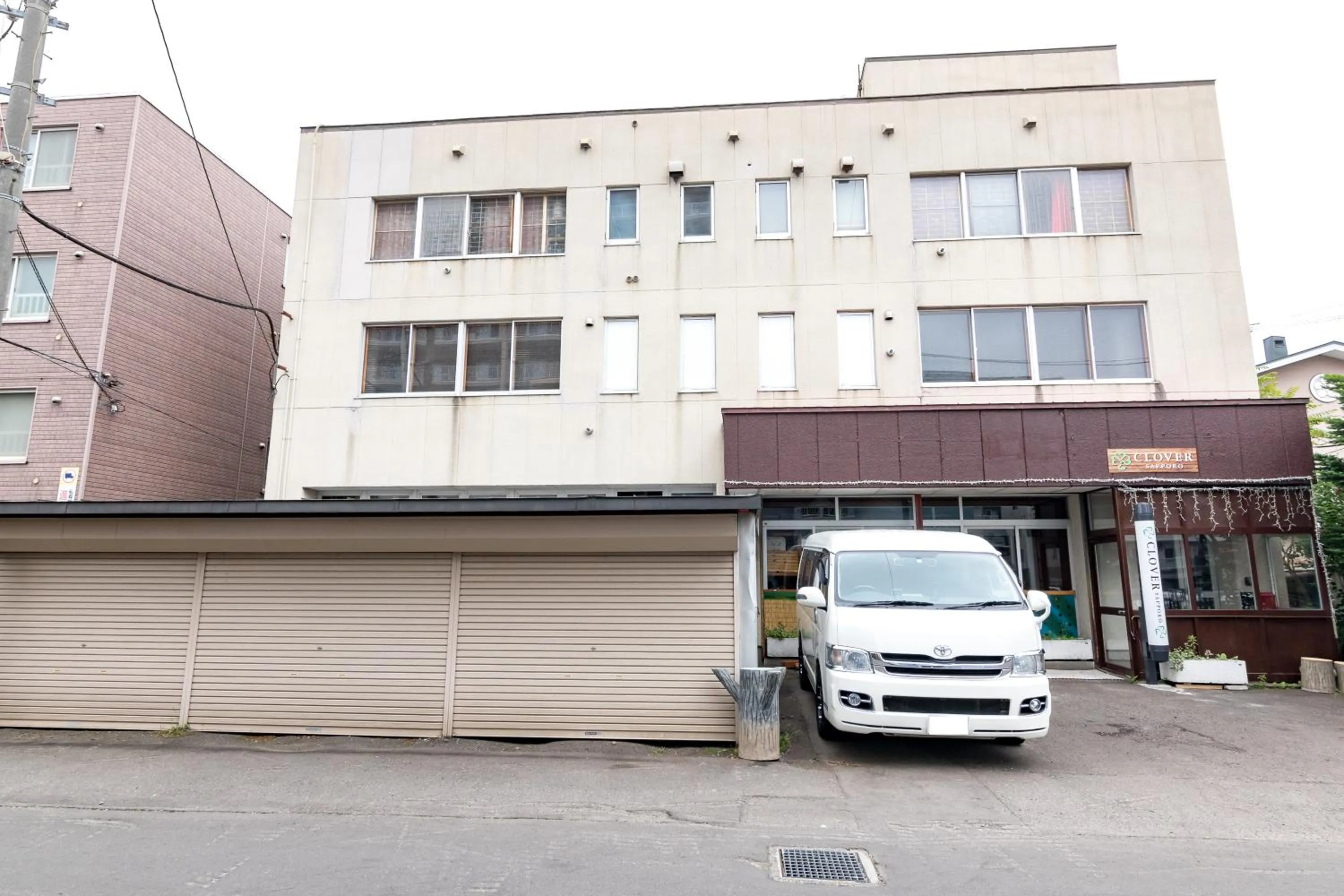 Property building in Clover House Sapporo