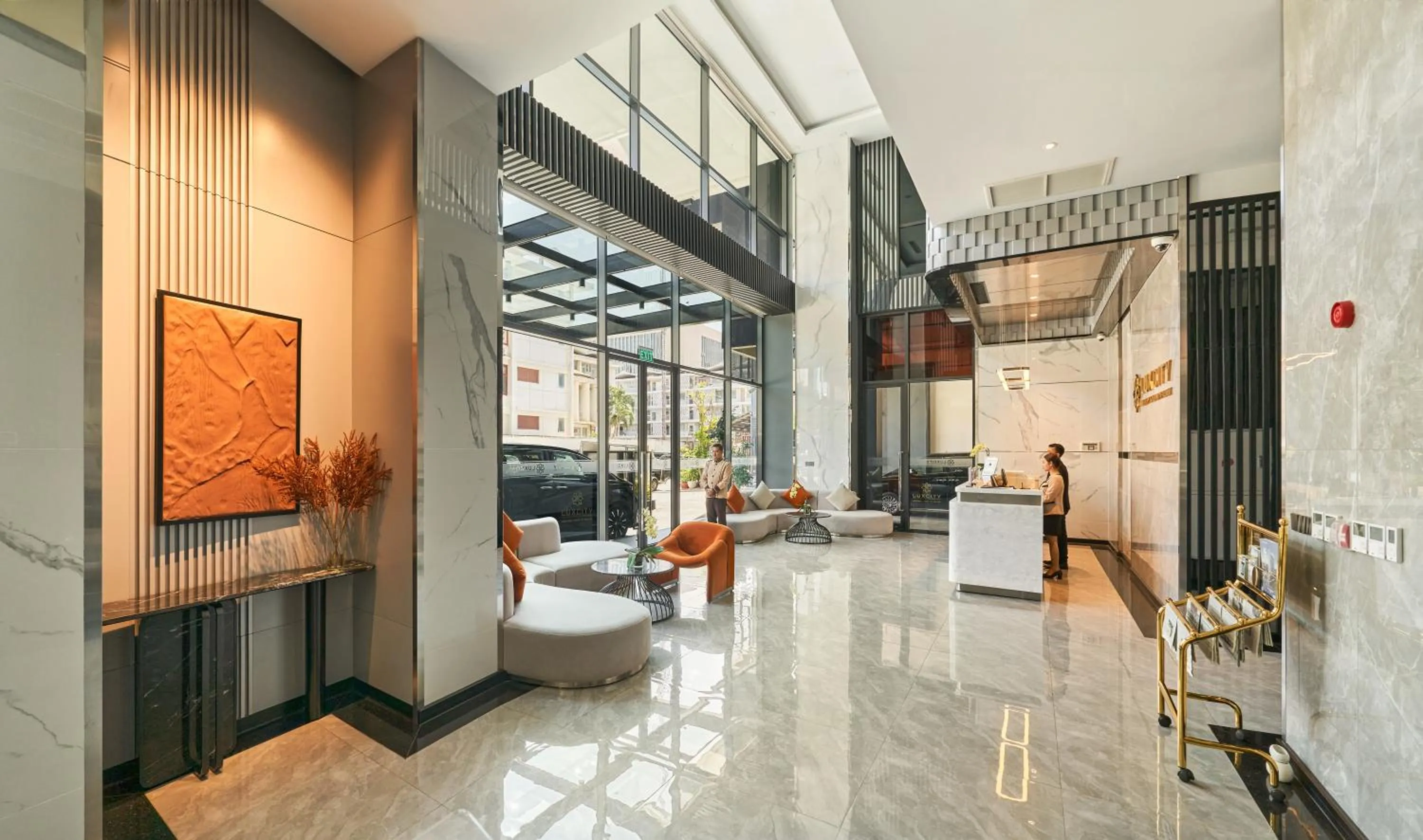 Garden in Luxcity Hotel & Apartment