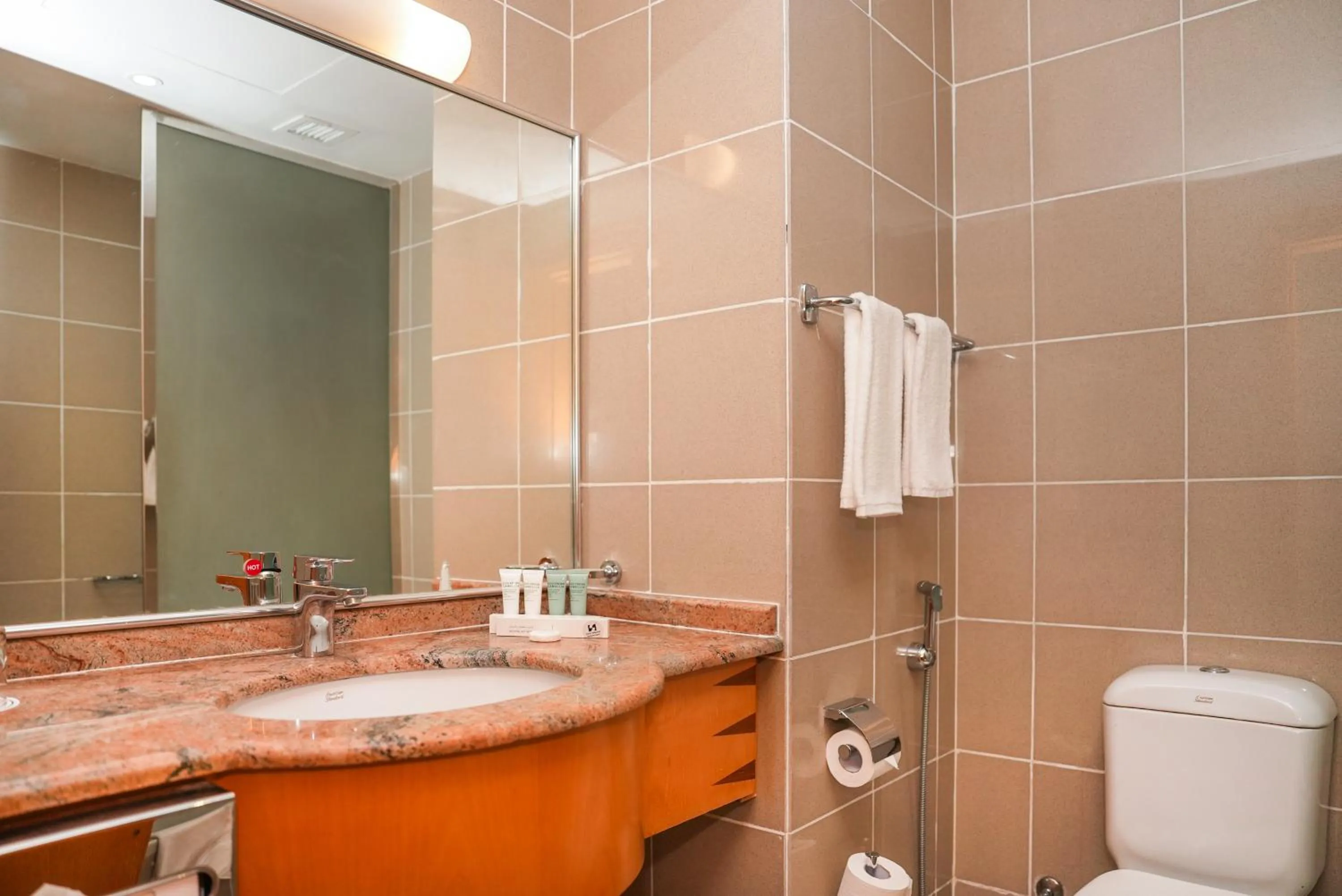 Toilet in Swiss-Belinn Doha