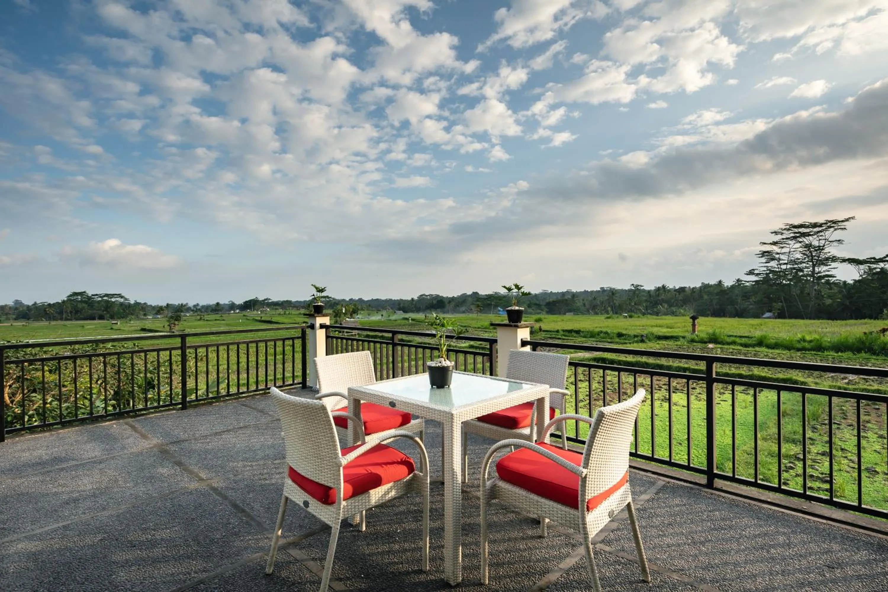 Balcony/Terrace in Mardika Private Villa