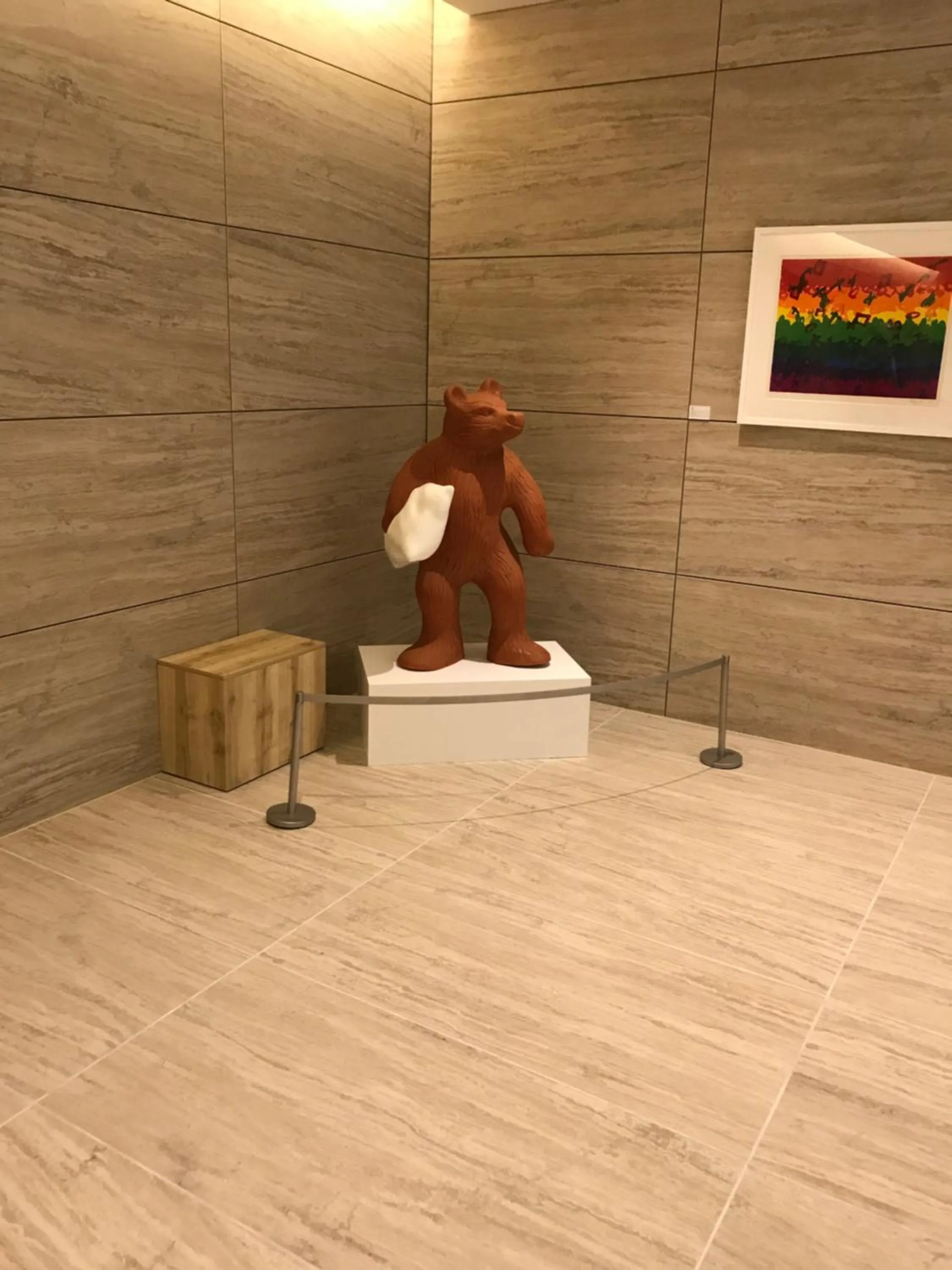 Decorative detail in Hotel Royal Classic Osaka