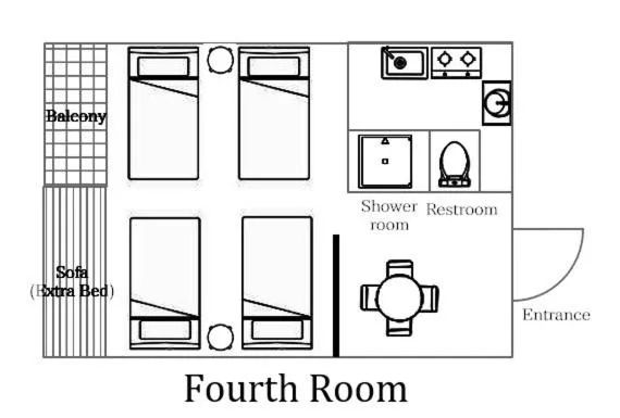 Photo of the whole room in Tokyo Sakurako Hatchobori