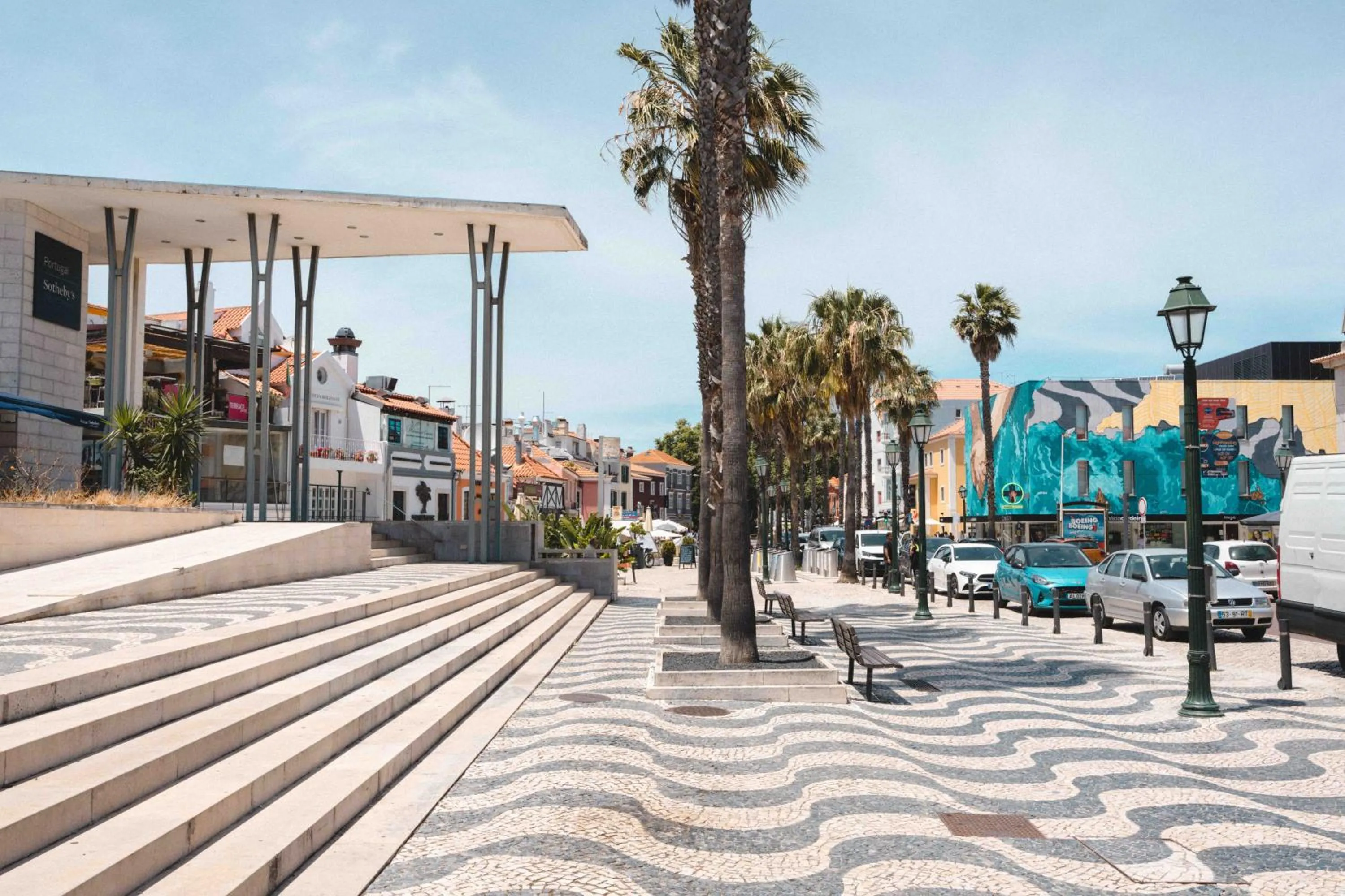 Natural landscape in Cascais Bay Hostel