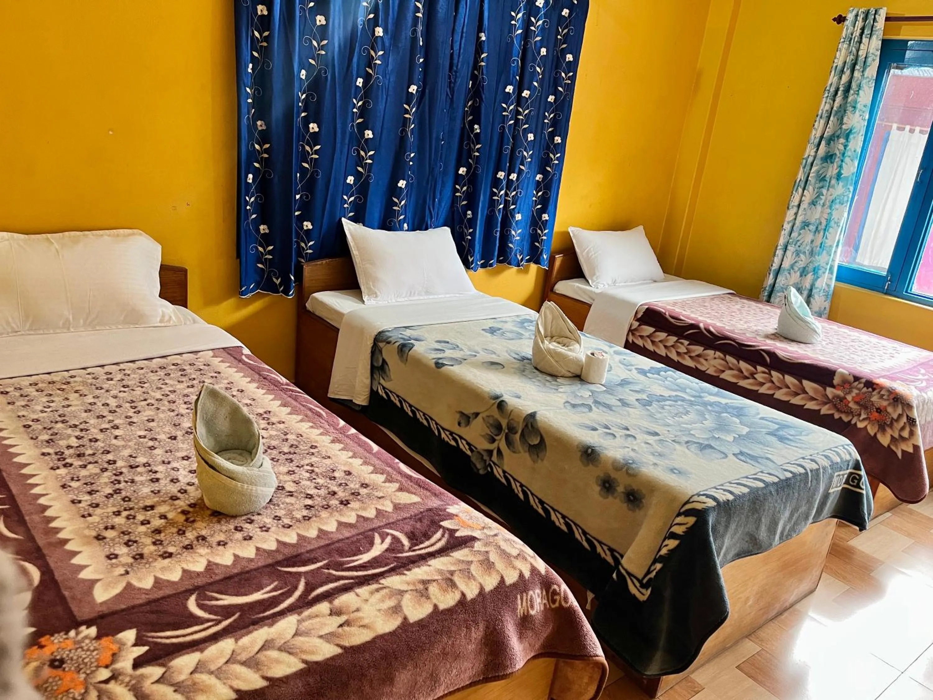 Bed in Pokhara Tourist Home