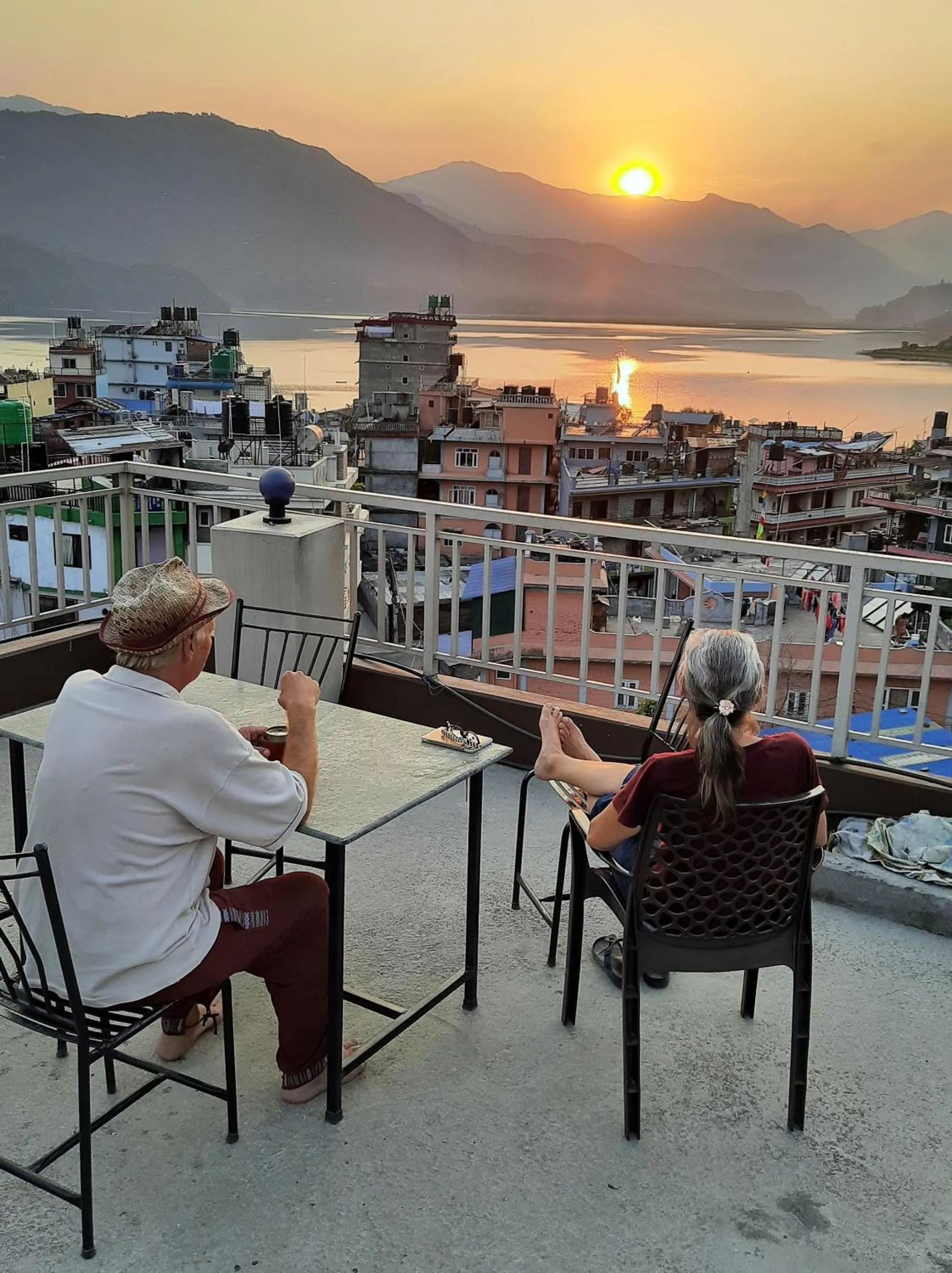 Balcony/Terrace in Pokhara Tourist Home