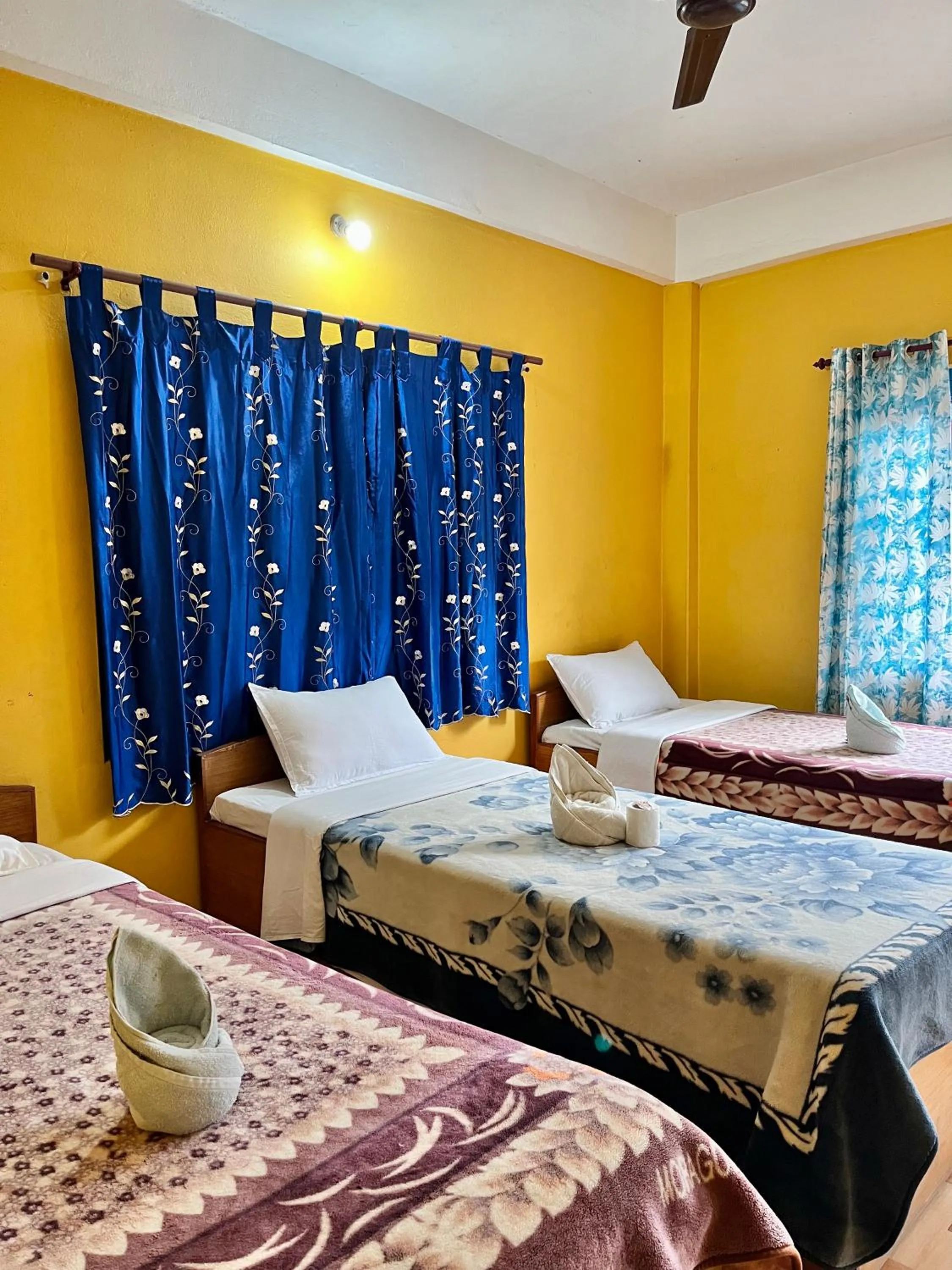 Bed in Pokhara Tourist Home