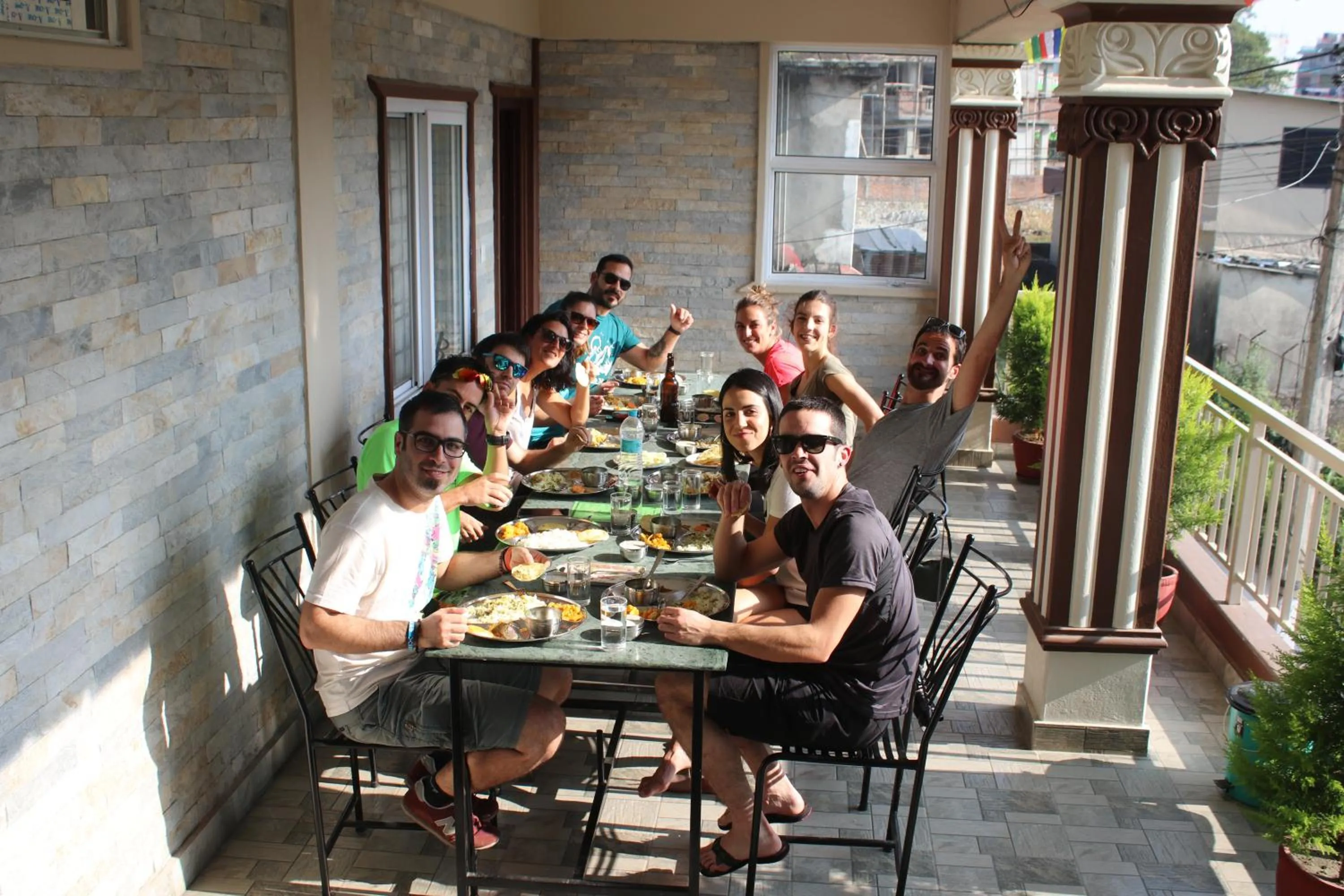 People in Pokhara Tourist Home