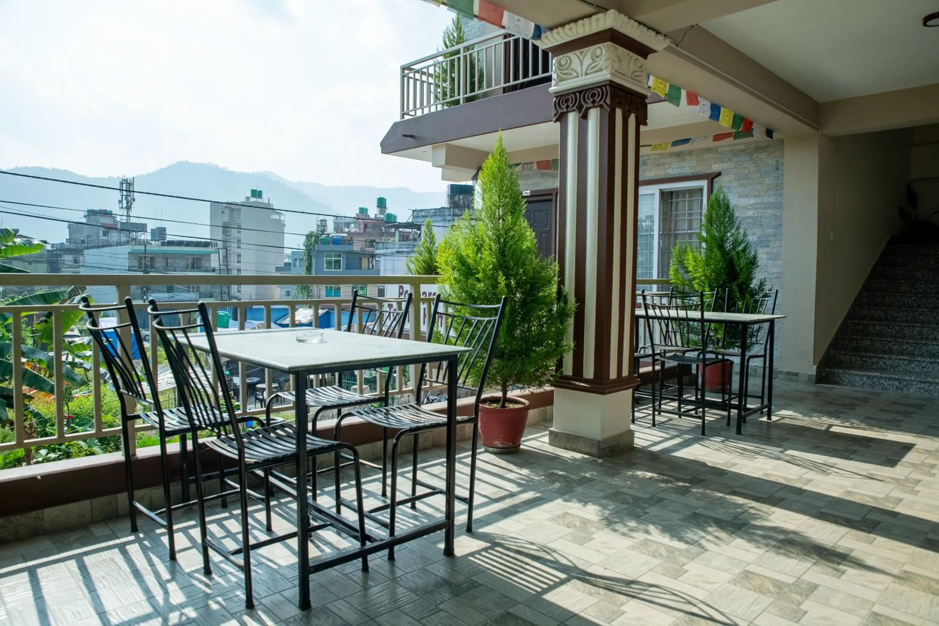 Balcony/Terrace in Pokhara Tourist Home