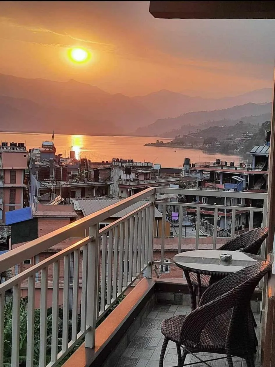 Lake view in Pokhara Tourist Home