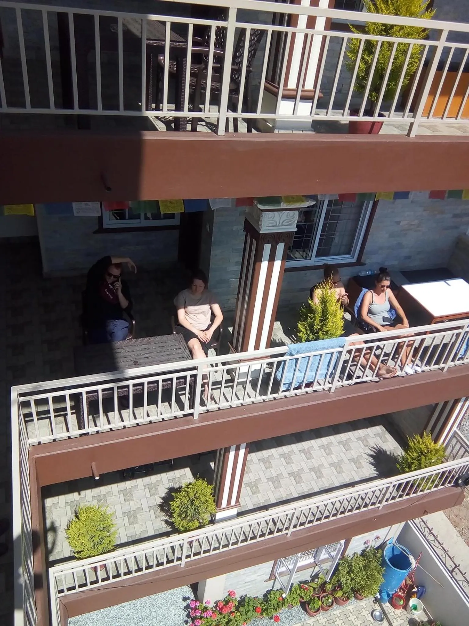 People in Pokhara Tourist Home